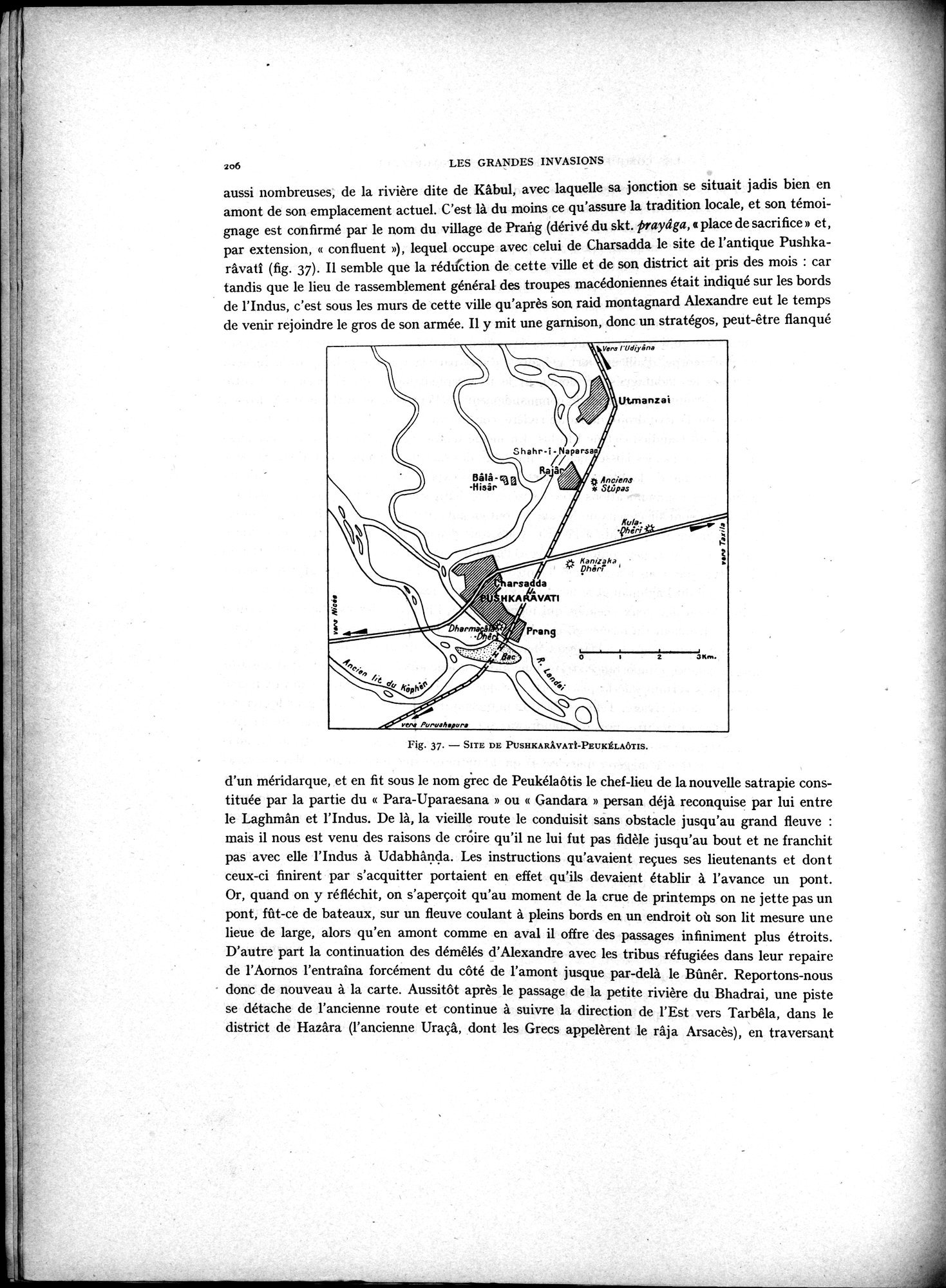 La Vieille Route de l'Inde de Bactres à Taxila : vol.2 / 40 ページ（白黒高解像度画像）
