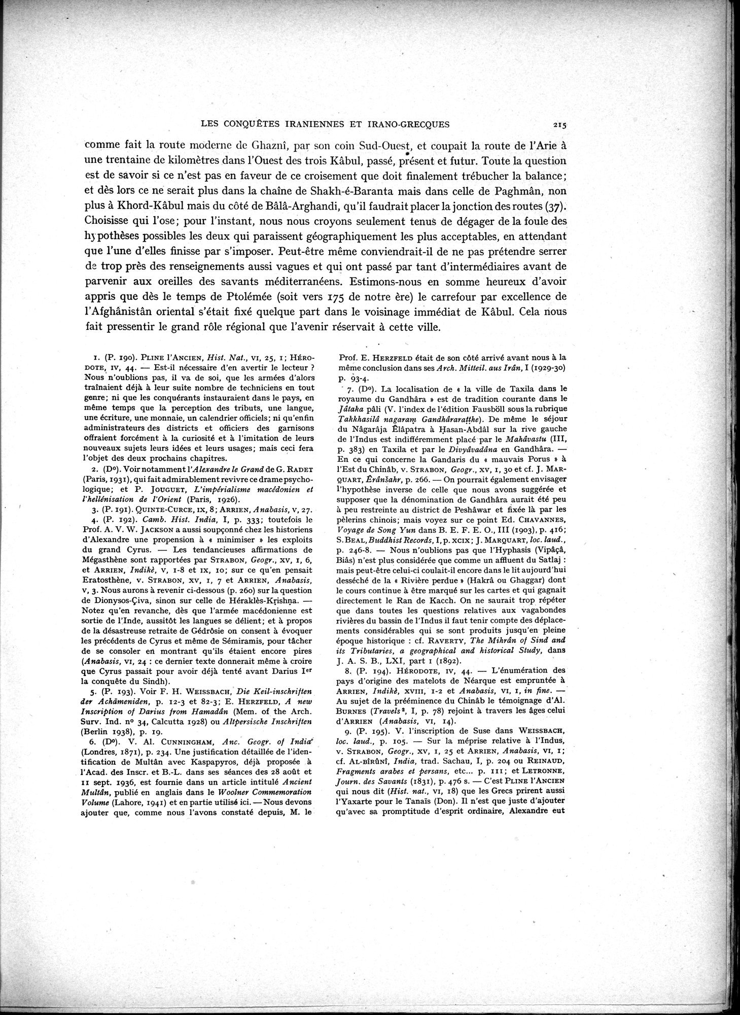 La Vieille Route de l'Inde de Bactres à Taxila : vol.2 / Page 49 (Grayscale High Resolution Image)