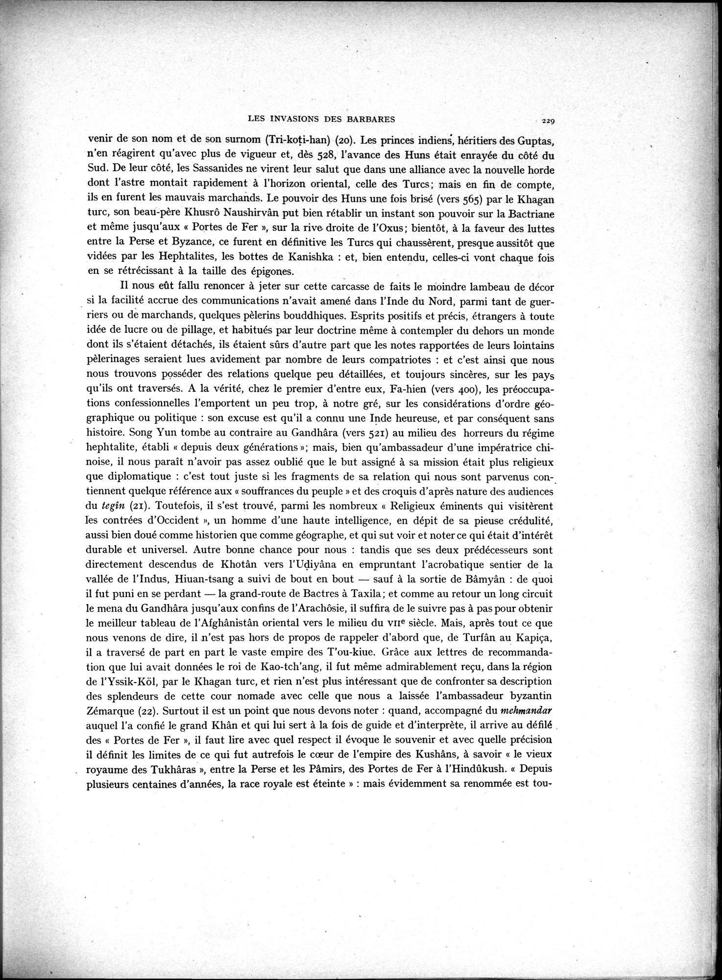 La Vieille Route de l'Inde de Bactres à Taxila : vol.2 / 63 ページ（白黒高解像度画像）