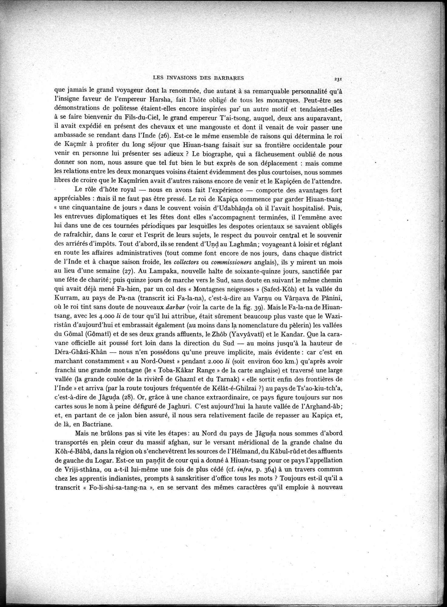 La Vieille Route de l'Inde de Bactres à Taxila : vol.2 / Page 65 (Grayscale High Resolution Image)