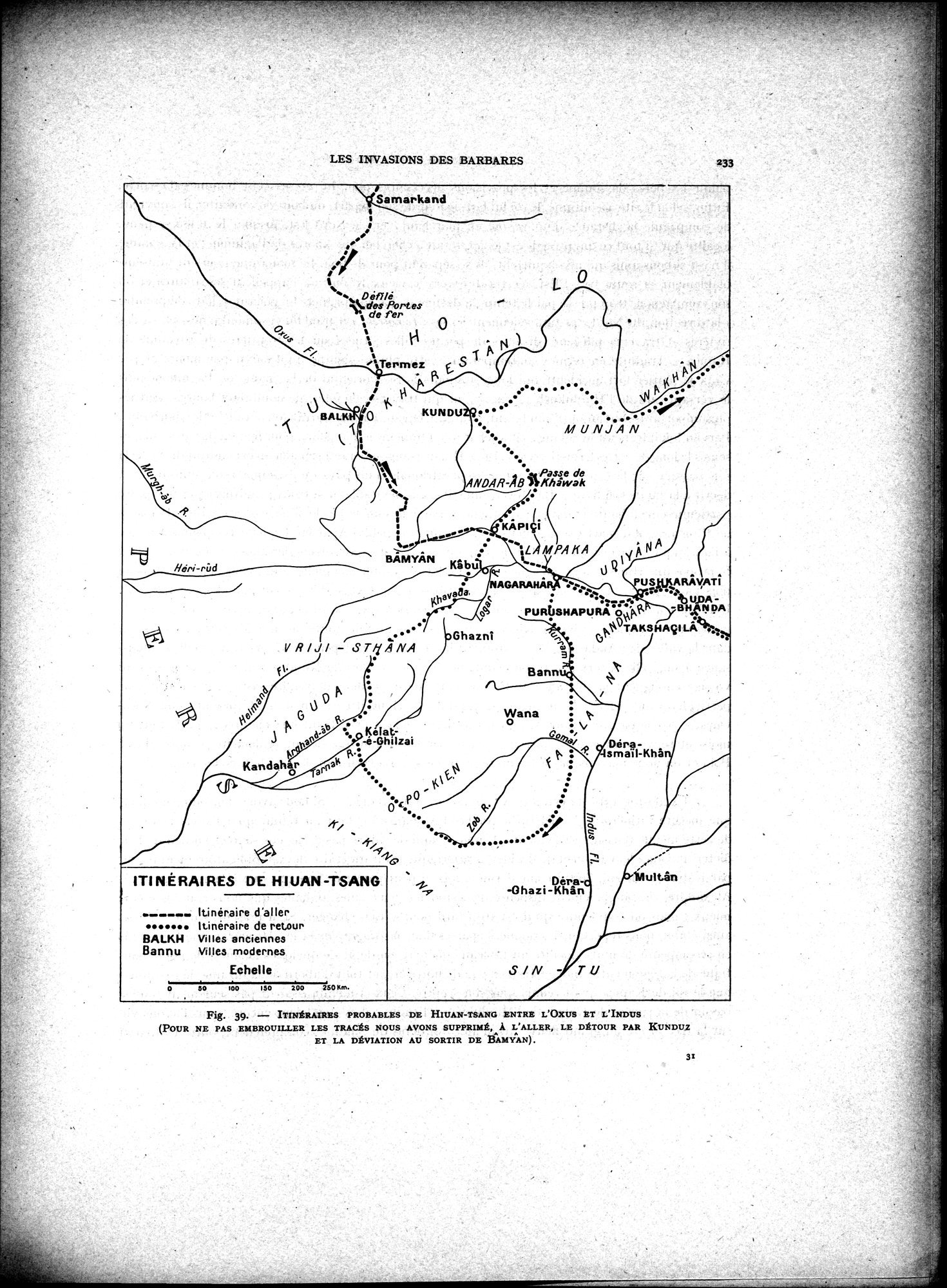 La Vieille Route de l'Inde de Bactres à Taxila : vol.2 / 67 ページ（白黒高解像度画像）