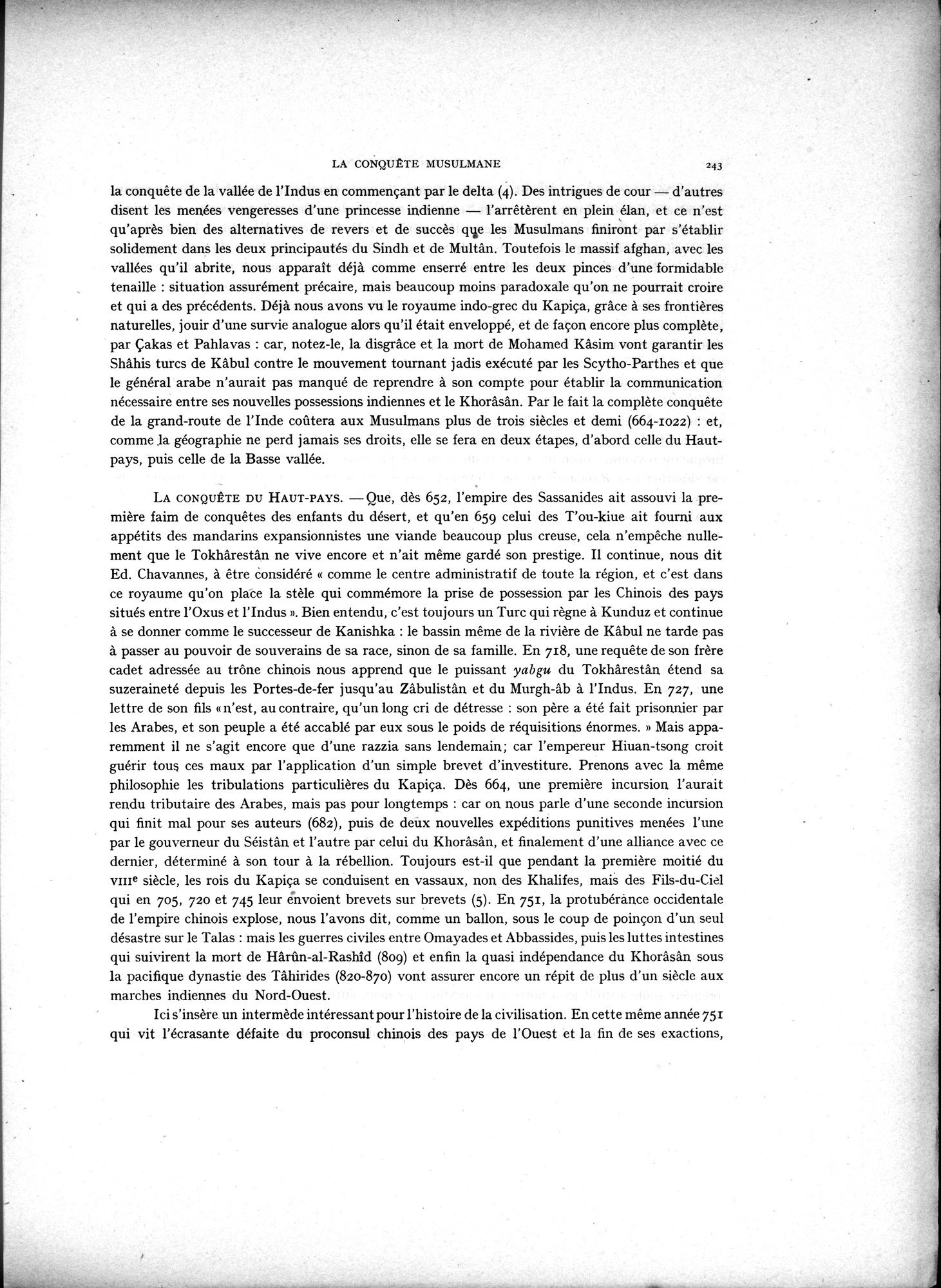 La Vieille Route de l'Inde de Bactres à Taxila : vol.2 / Page 77 (Grayscale High Resolution Image)