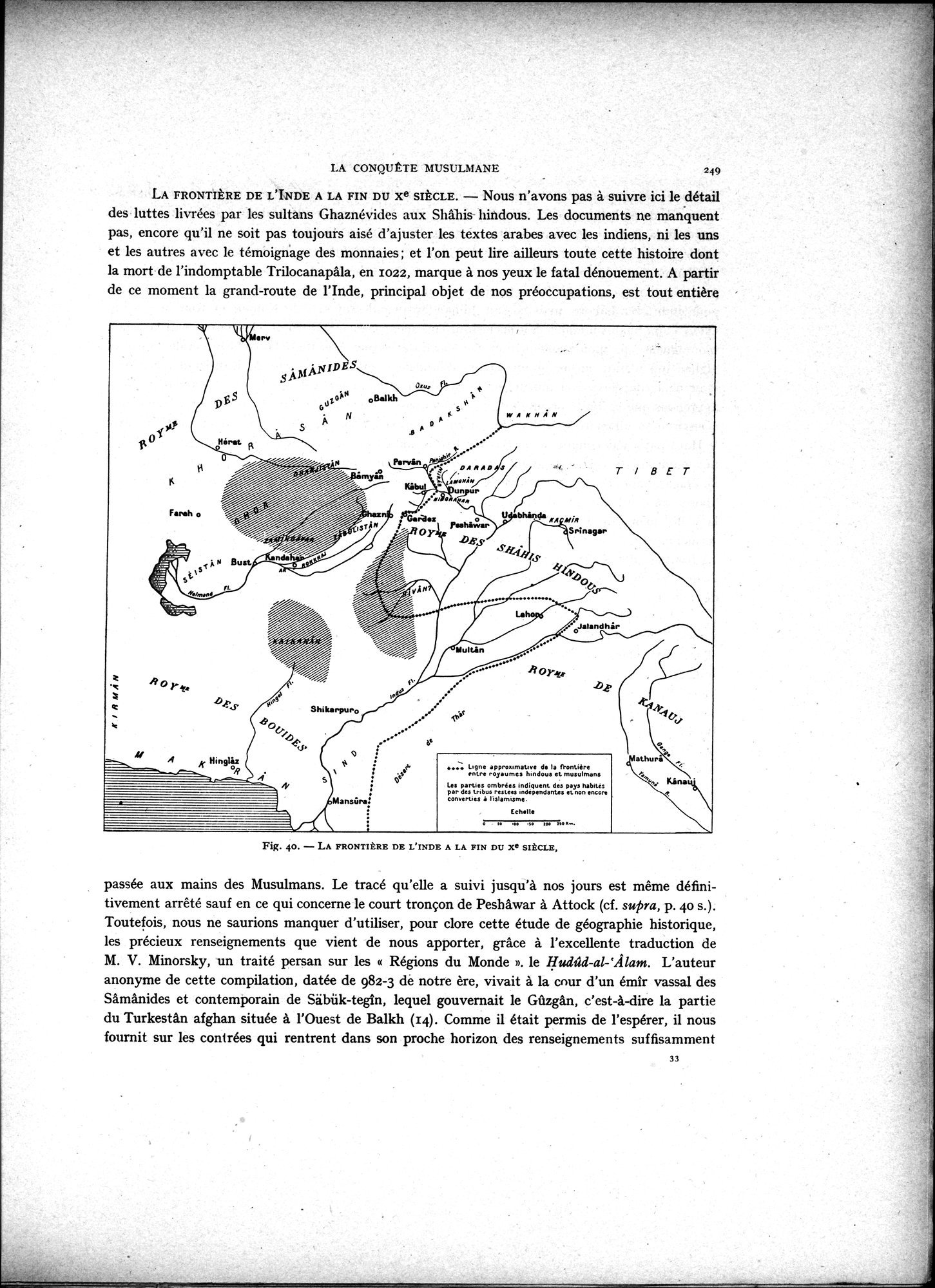 La Vieille Route de l'Inde de Bactres à Taxila : vol.2 / 83 ページ（白黒高解像度画像）