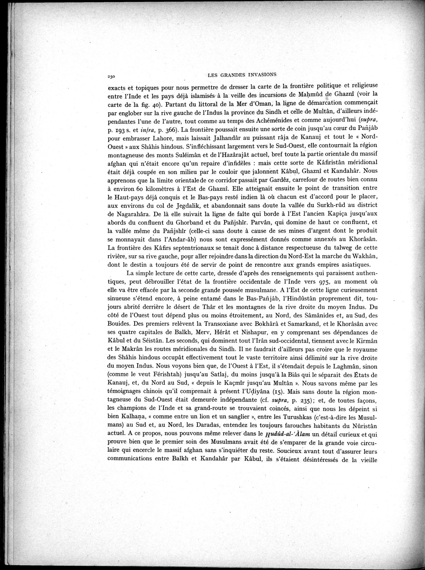 La Vieille Route de l'Inde de Bactres à Taxila : vol.2 / Page 84 (Grayscale High Resolution Image)