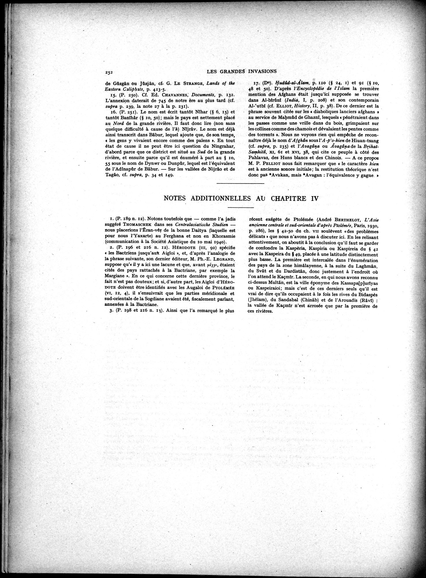 La Vieille Route de l'Inde de Bactres à Taxila : vol.2 / Page 86 (Grayscale High Resolution Image)