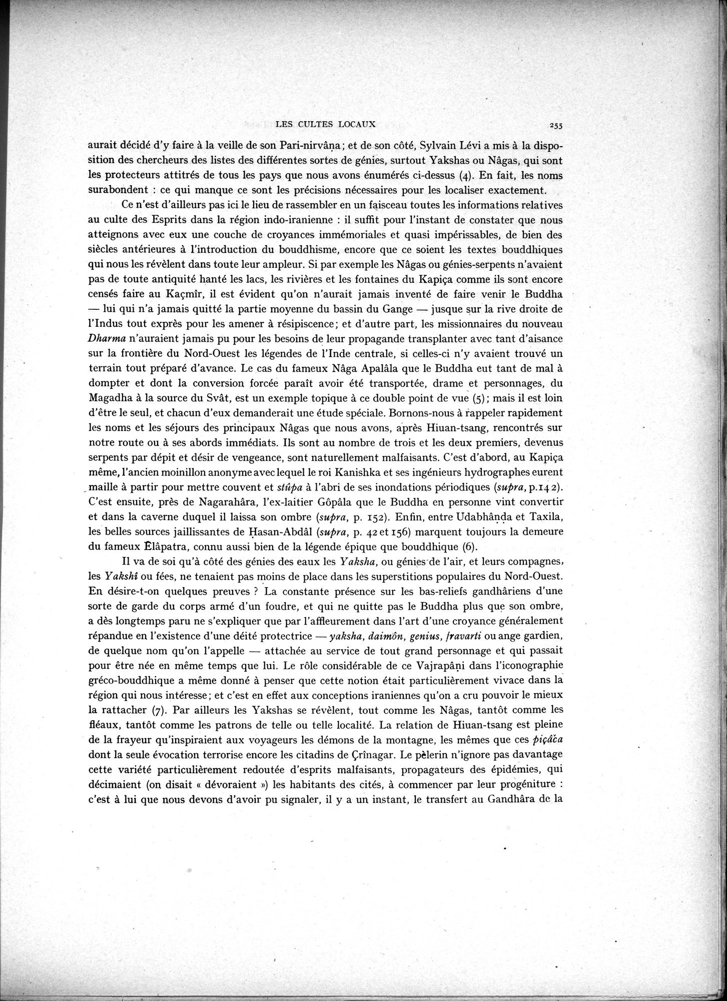 La Vieille Route de l'Inde de Bactres à Taxila : vol.2 / 89 ページ（白黒高解像度画像）