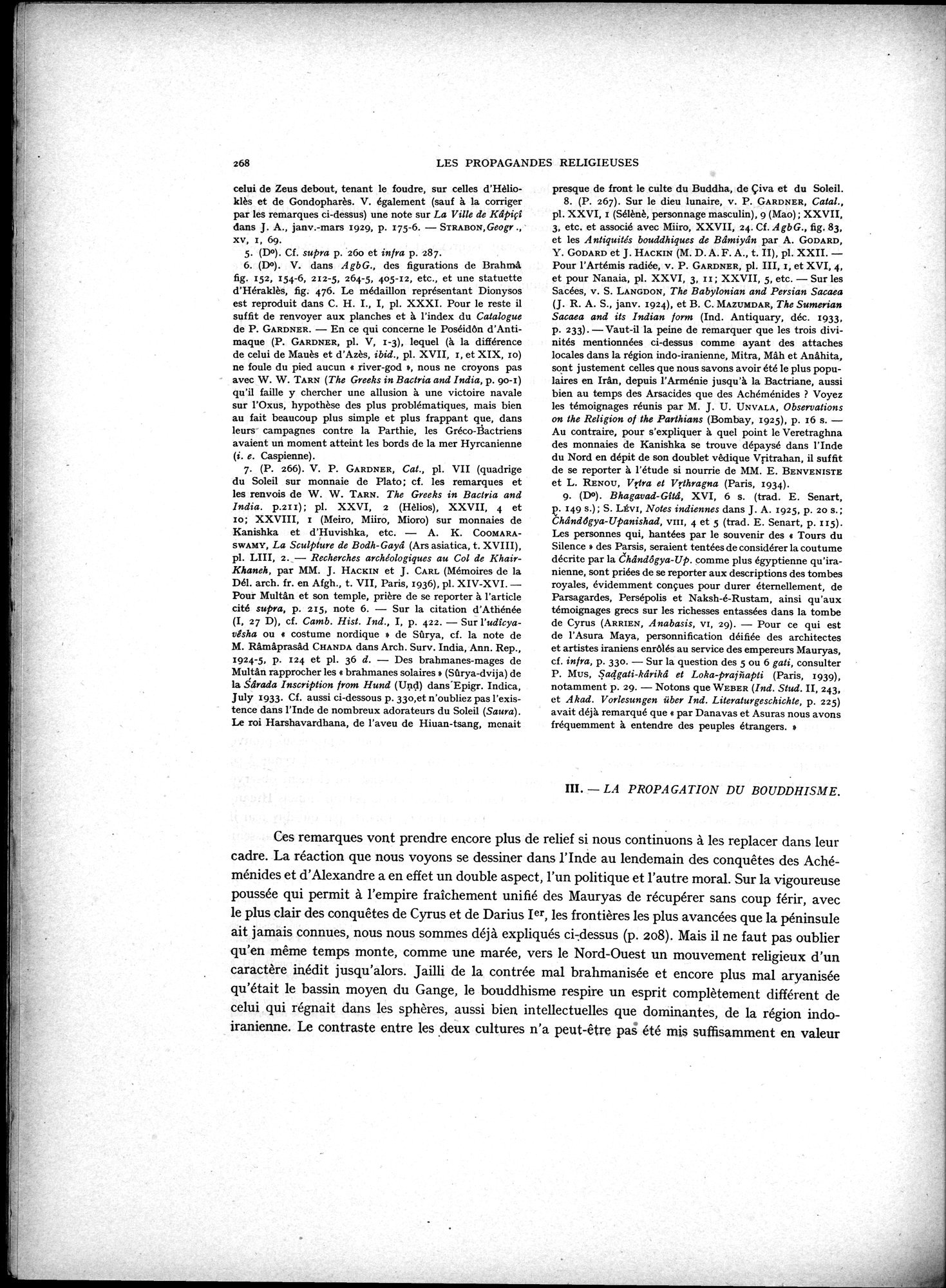 La Vieille Route de l'Inde de Bactres à Taxila : vol.2 / 102 ページ（白黒高解像度画像）