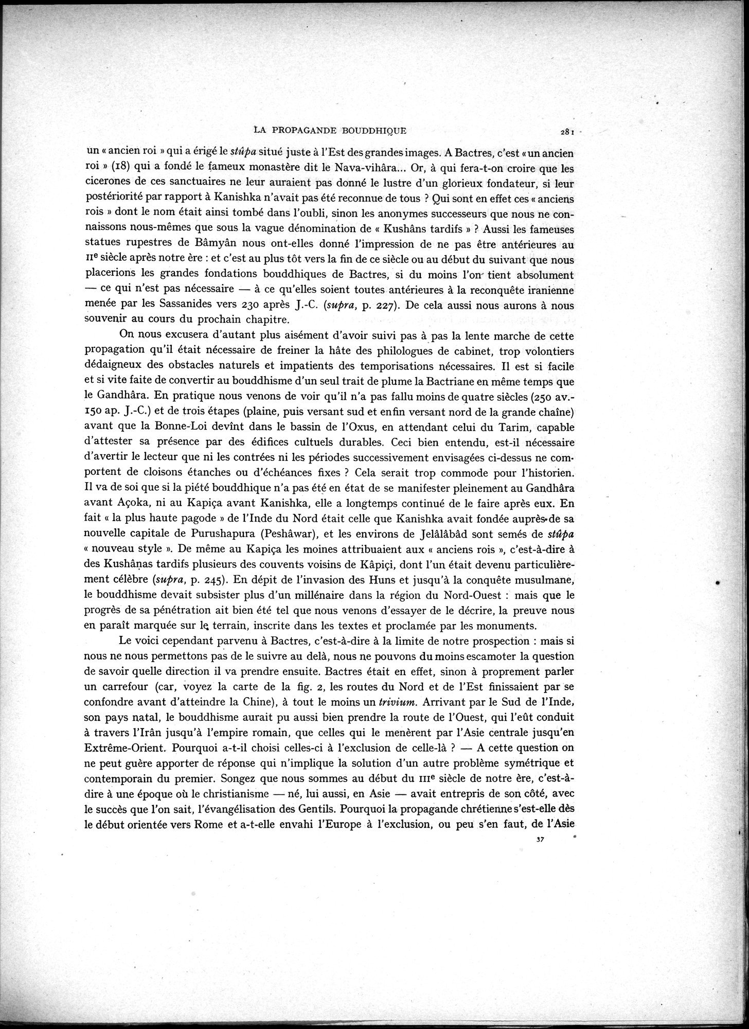 La Vieille Route de l'Inde de Bactres à Taxila : vol.2 / 115 ページ（白黒高解像度画像）