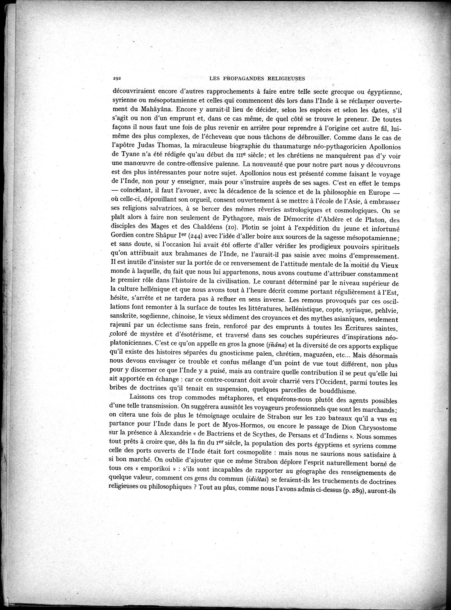 La Vieille Route de l'Inde de Bactres à Taxila : vol.2 / 126 ページ（白黒高解像度画像）