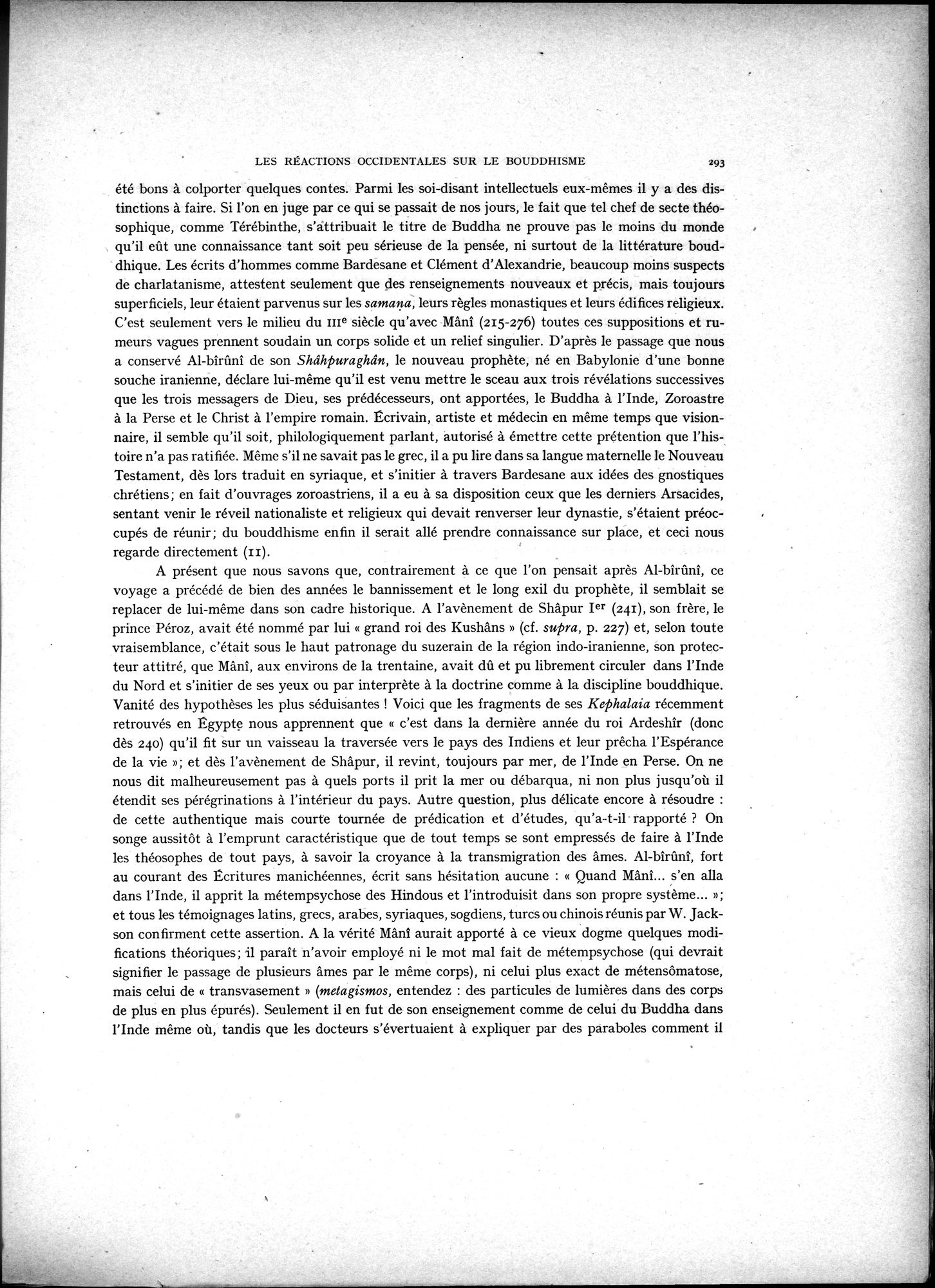 La Vieille Route de l'Inde de Bactres à Taxila : vol.2 / 127 ページ（白黒高解像度画像）