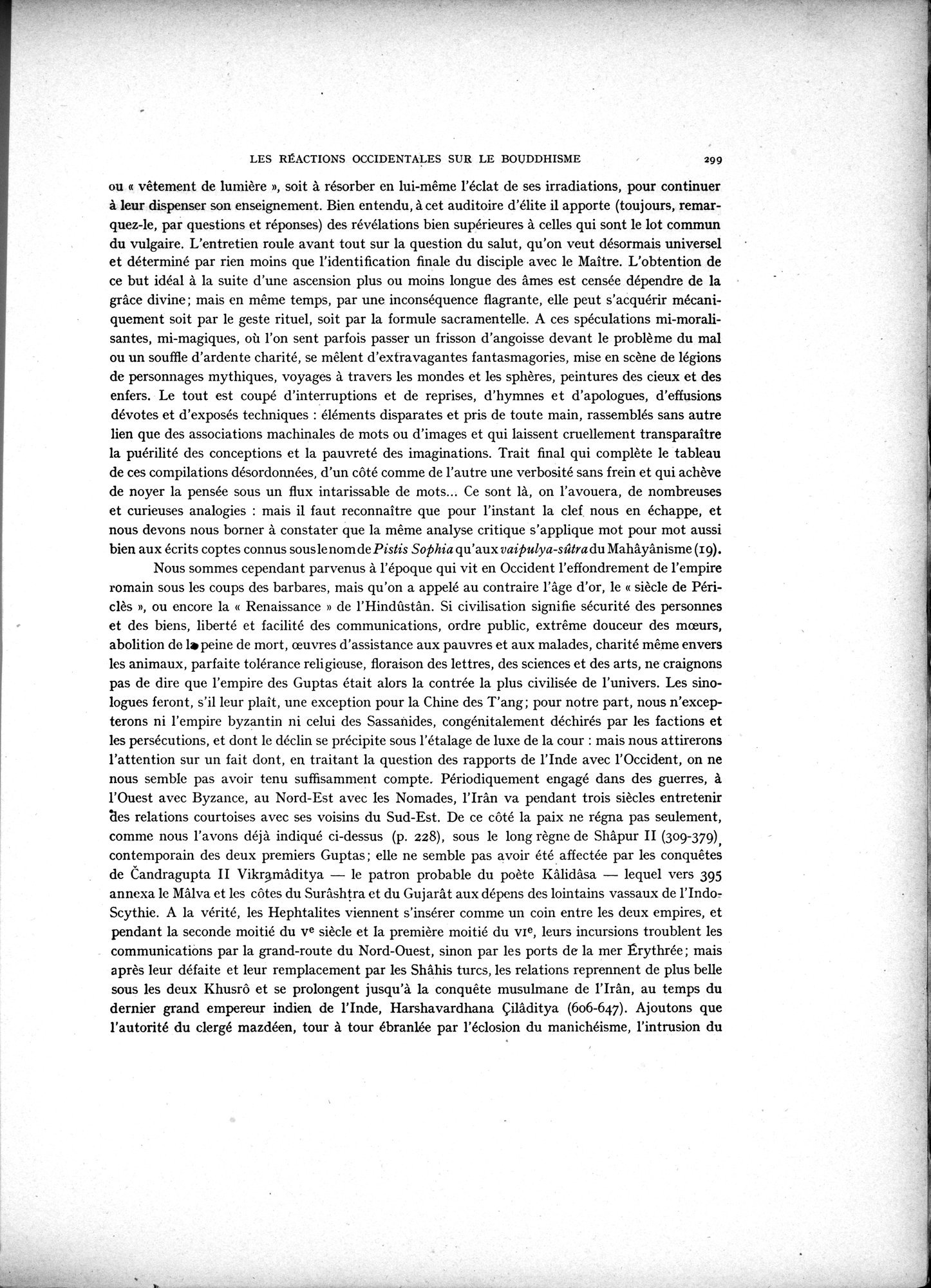 La Vieille Route de l'Inde de Bactres à Taxila : vol.2 / Page 133 (Grayscale High Resolution Image)
