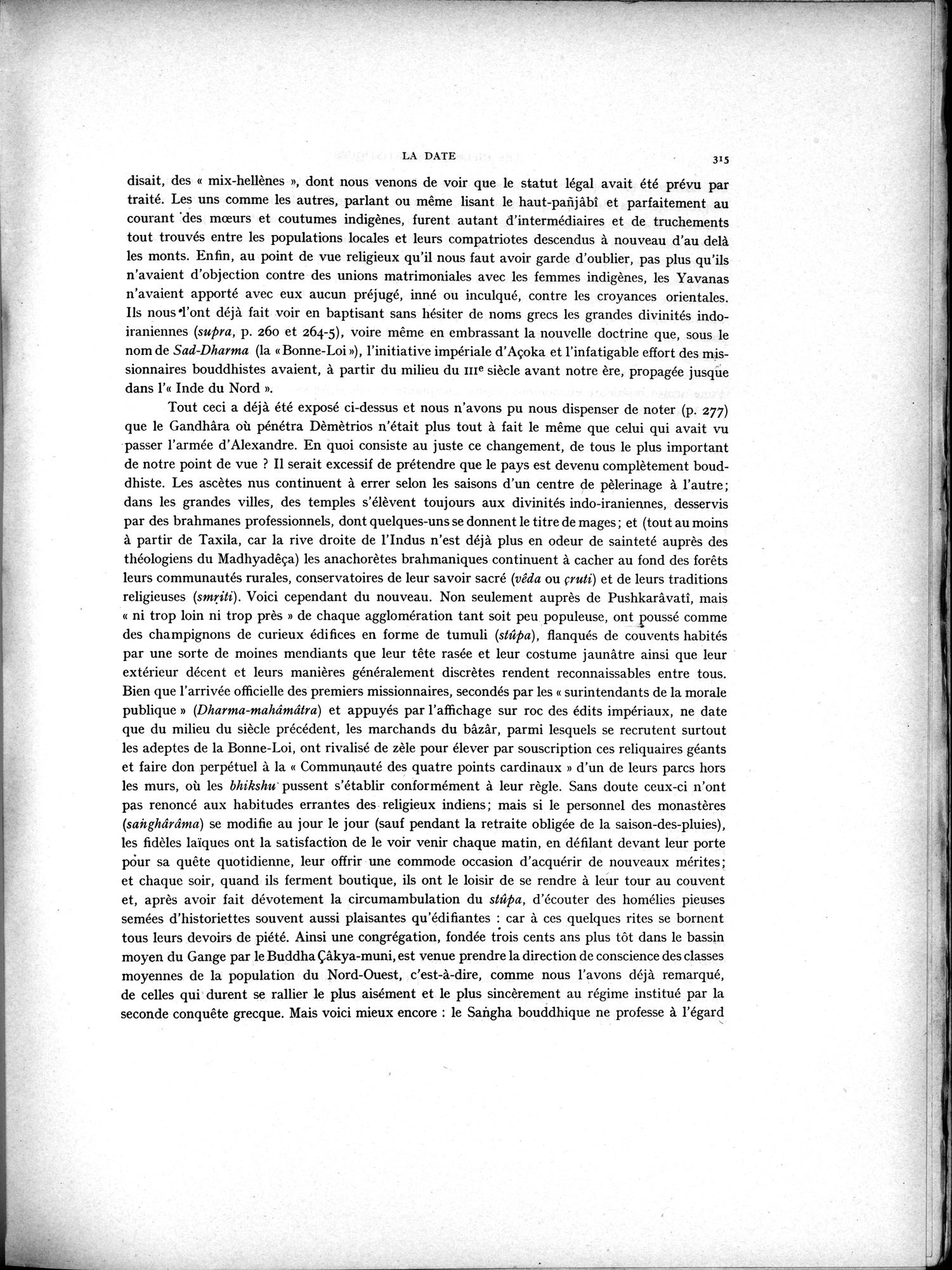 La Vieille Route de l'Inde de Bactres à Taxila : vol.2 / 149 ページ（白黒高解像度画像）
