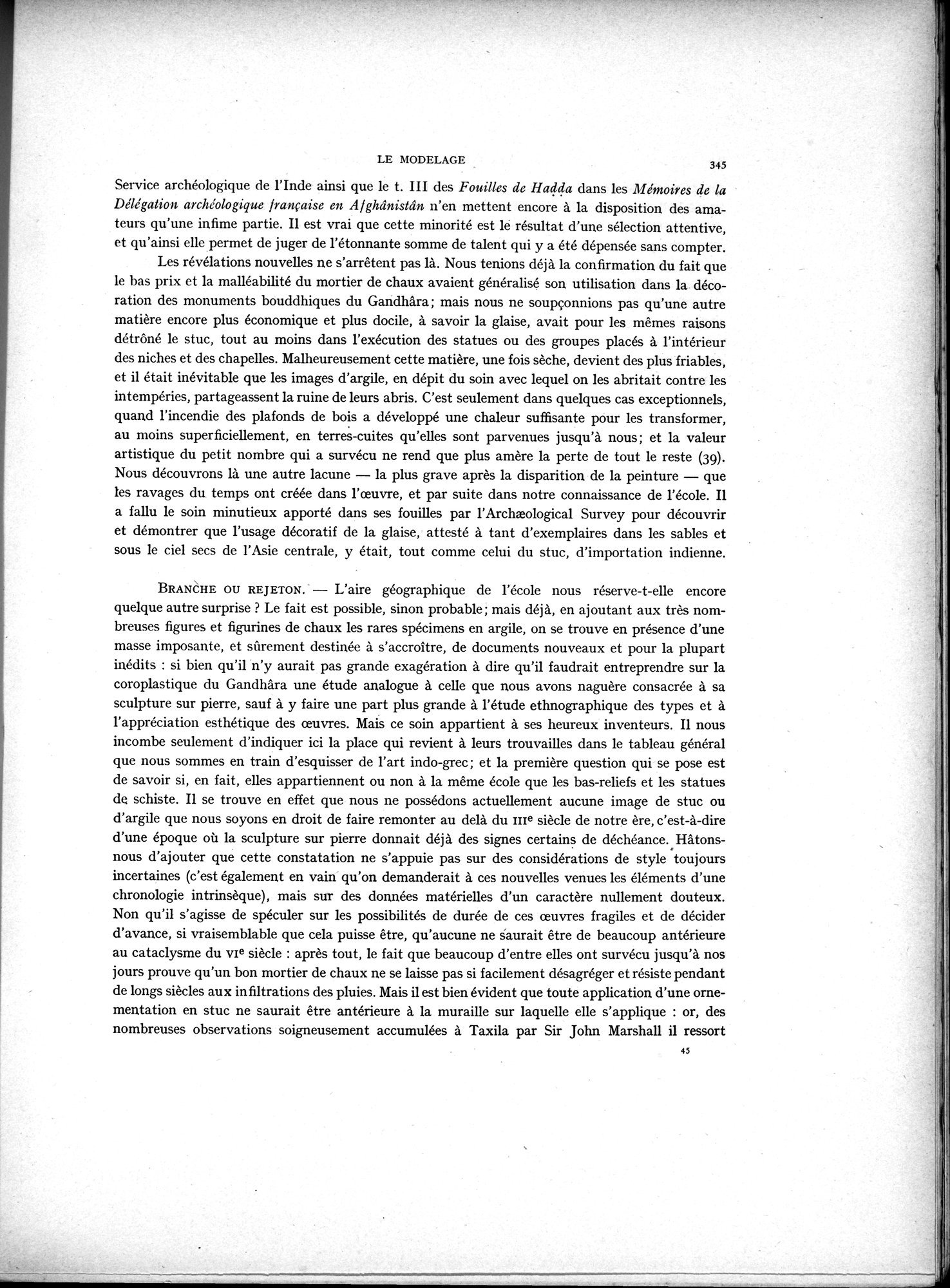 La Vieille Route de l'Inde de Bactres à Taxila : vol.2 / 179 ページ（白黒高解像度画像）