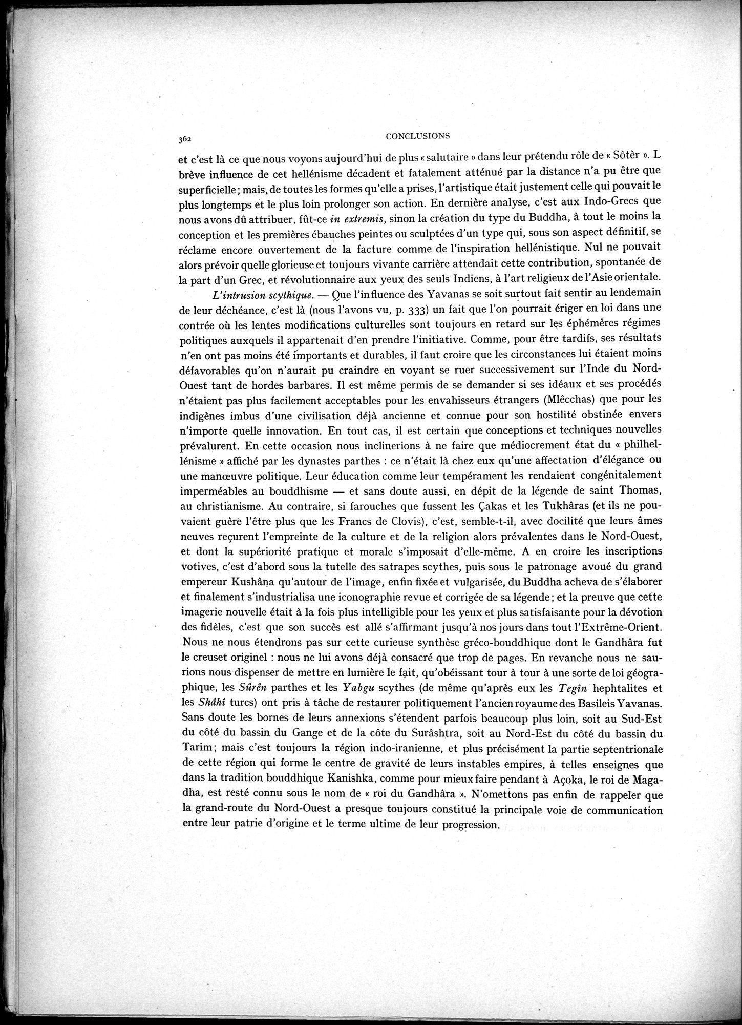 La Vieille Route de l'Inde de Bactres à Taxila : vol.2 / 196 ページ（白黒高解像度画像）