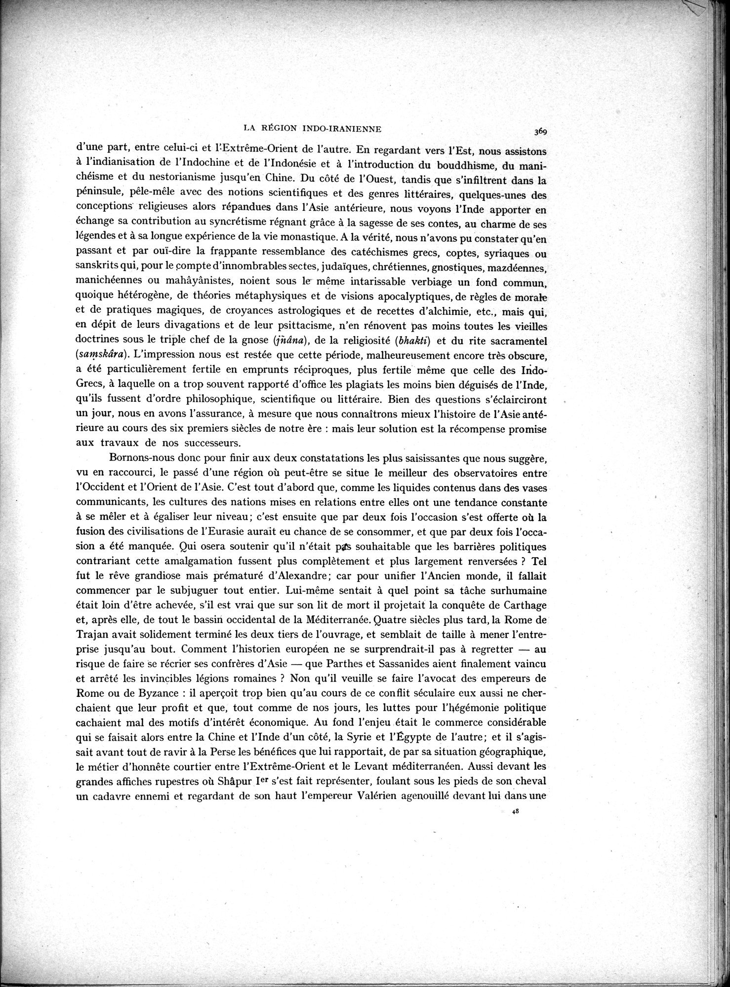 La Vieille Route de l'Inde de Bactres à Taxila : vol.2 / Page 203 (Grayscale High Resolution Image)