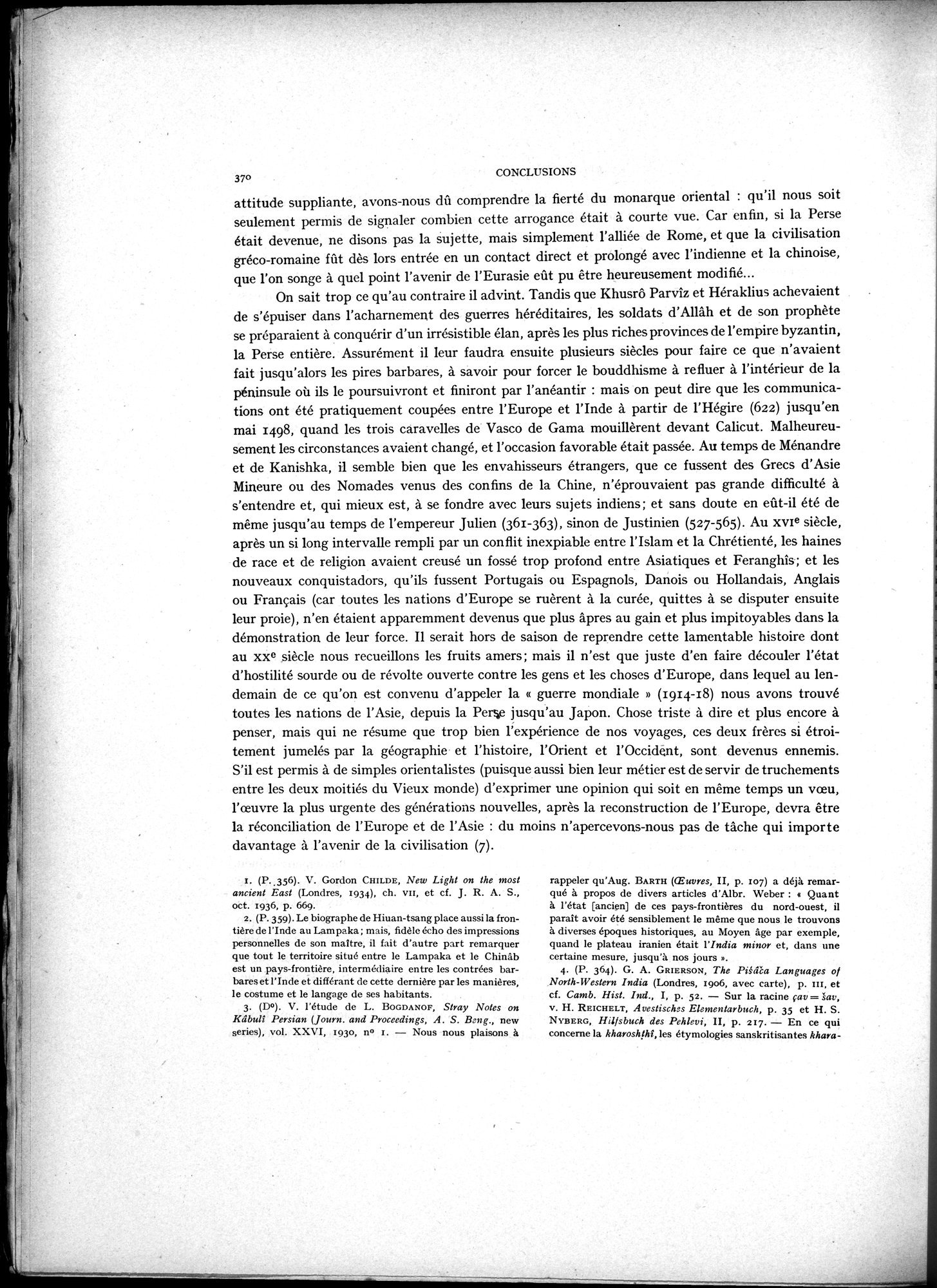 La Vieille Route de l'Inde de Bactres à Taxila : vol.2 / Page 204 (Grayscale High Resolution Image)