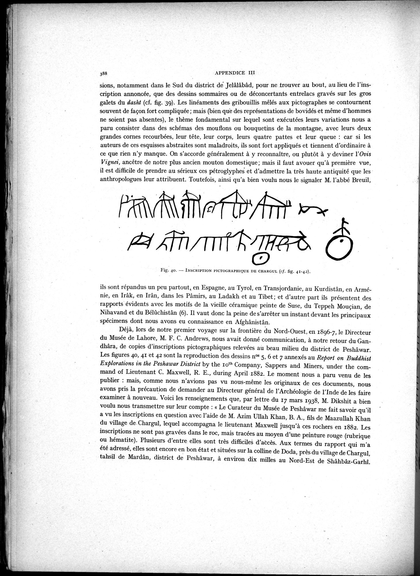 La Vieille Route de l'Inde de Bactres à Taxila : vol.2 / Page 222 (Grayscale High Resolution Image)