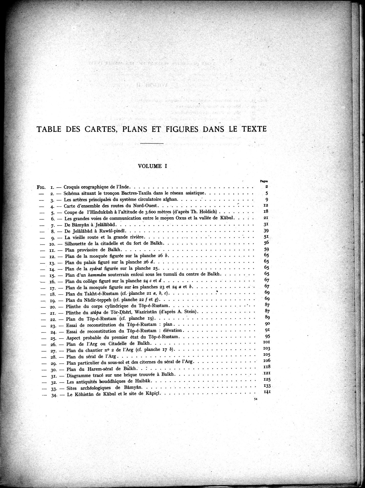 La Vieille Route de l'Inde de Bactres à Taxila : vol.2 / 251 ページ（白黒高解像度画像）