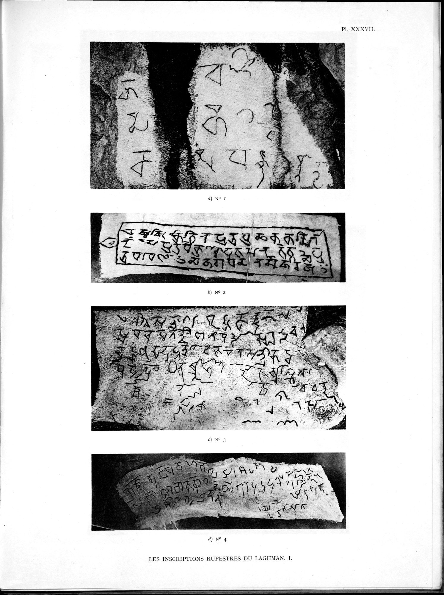 La Vieille Route de l'Inde de Bactres à Taxila : vol.2 / 271 ページ（白黒高解像度画像）