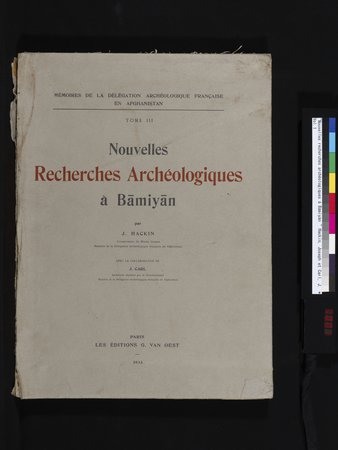 Nouvelles Recherches Archéologiques à Bāmiyān : vol.1 : Page 1