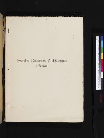 Nouvelles Recherches Archéologiques à Bāmiyān : vol.1 : Page 3
