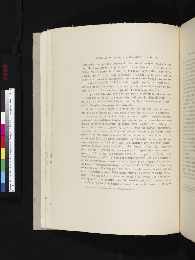 Nouvelles Recherches Archéologiques à Bāmiyān : vol.1 / 48 ページ（カラー画像）