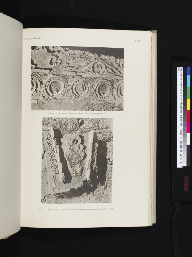 Nouvelles Recherches Archéologiques à Bāmiyān : vol.1 / 121 ページ（カラー画像）