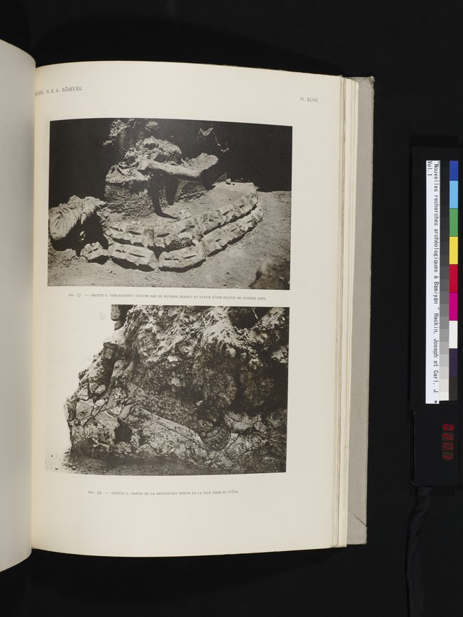 Nouvelles Recherches Archéologiques à Bāmiyān : vol.1 / 201 ページ（カラー画像）
