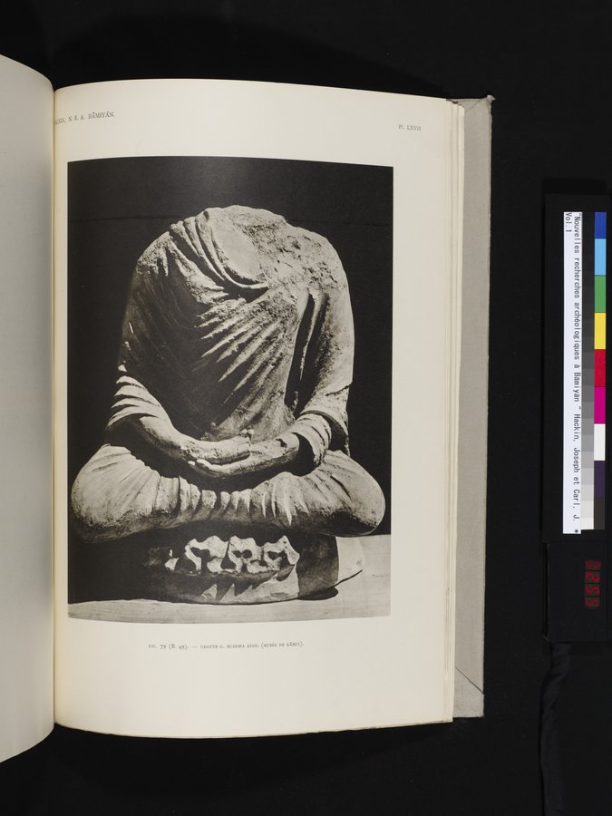 Nouvelles Recherches Archéologiques à Bāmiyān : vol.1 / Page 255 (Color Image)