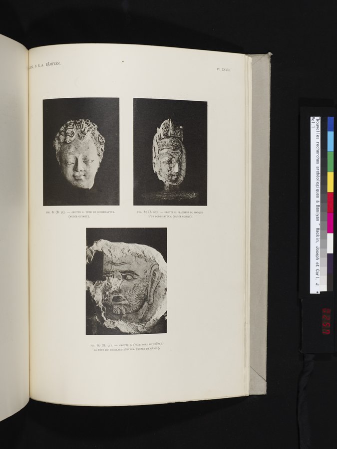 Nouvelles Recherches Archéologiques à Bāmiyān : vol.1 / 257 ページ（カラー画像）