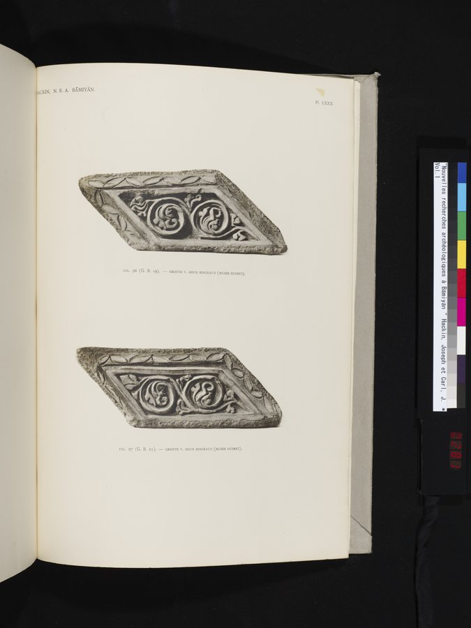 Nouvelles Recherches Archéologiques à Bāmiyān : vol.1 / Page 281 (Color Image)