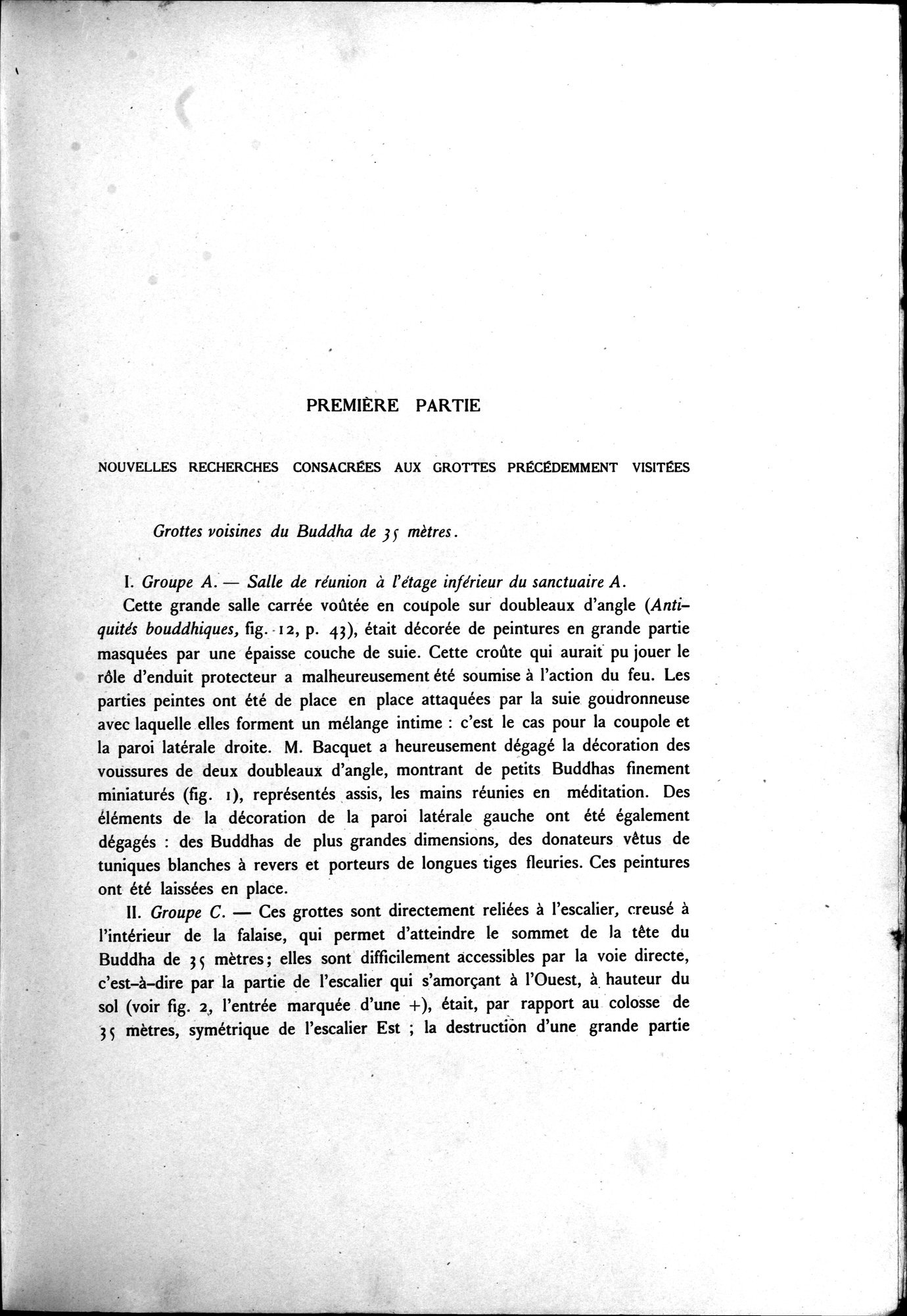 Nouvelles Recherches Archéologiques à Bāmiyān : vol.1 / 11 ページ（白黒高解像度画像）