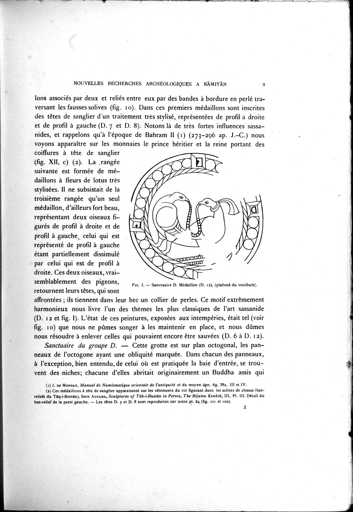 Nouvelles Recherches Archéologiques à Bāmiyān : vol.1 / 15 ページ（白黒高解像度画像）
