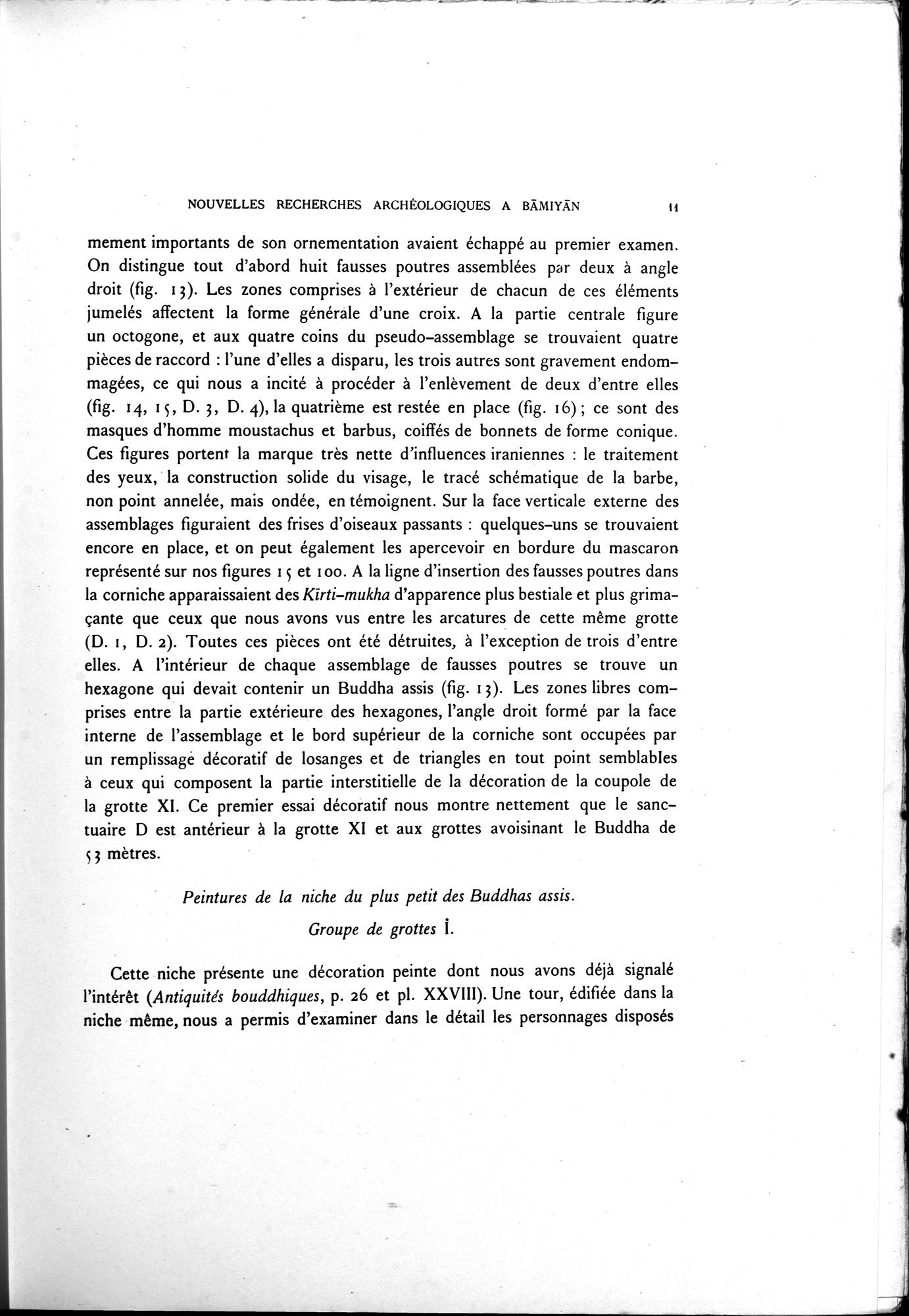 Nouvelles Recherches Archéologiques à Bāmiyān : vol.1 / 17 ページ（白黒高解像度画像）