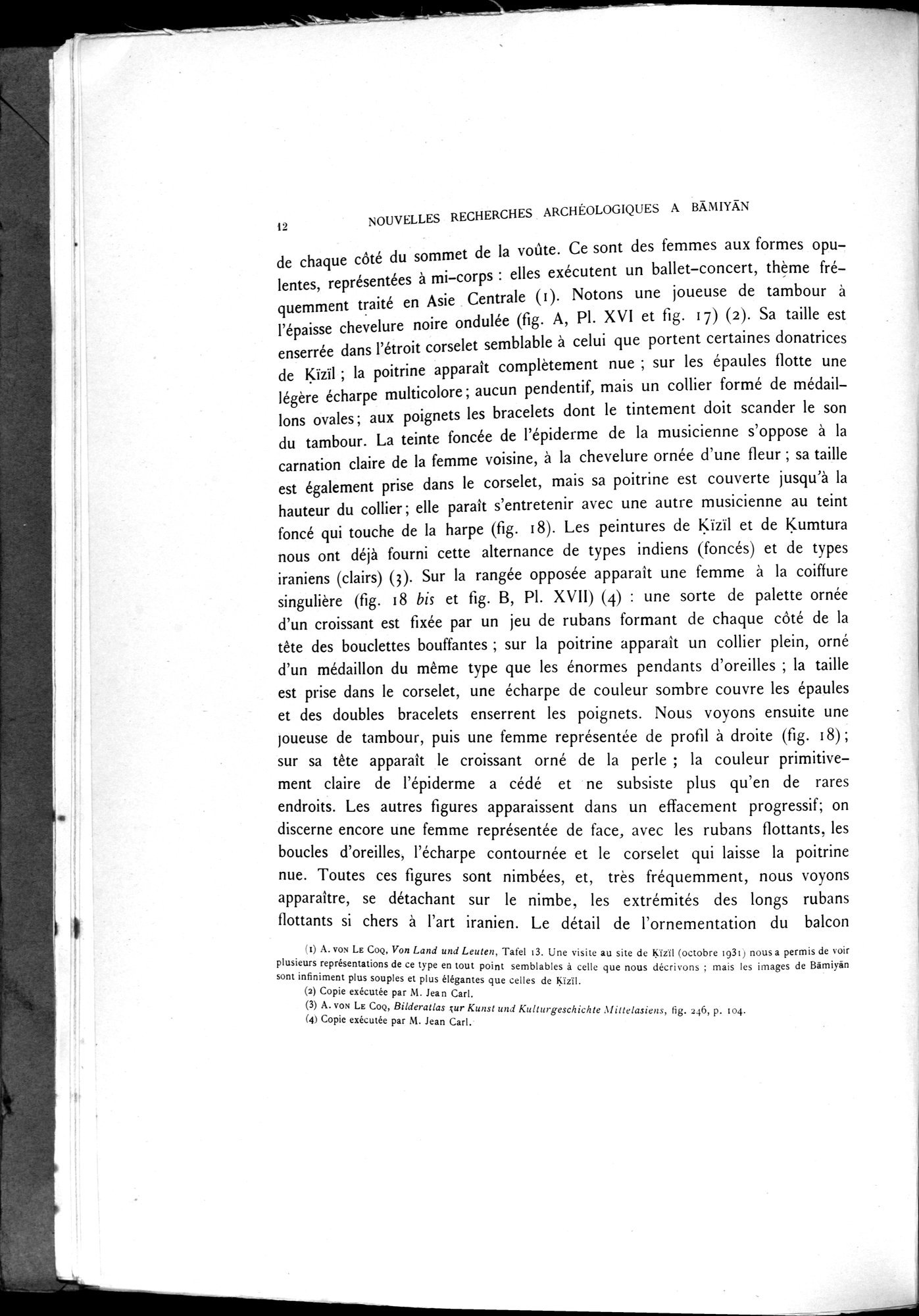 Nouvelles Recherches Archéologiques à Bāmiyān : vol.1 / 18 ページ（白黒高解像度画像）