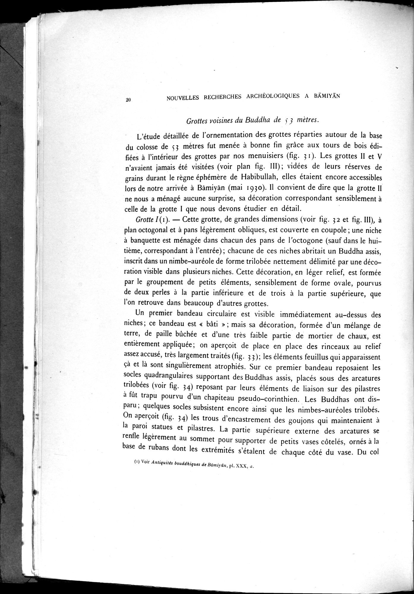 Nouvelles Recherches Archéologiques à Bāmiyān : vol.1 / 26 ページ（白黒高解像度画像）