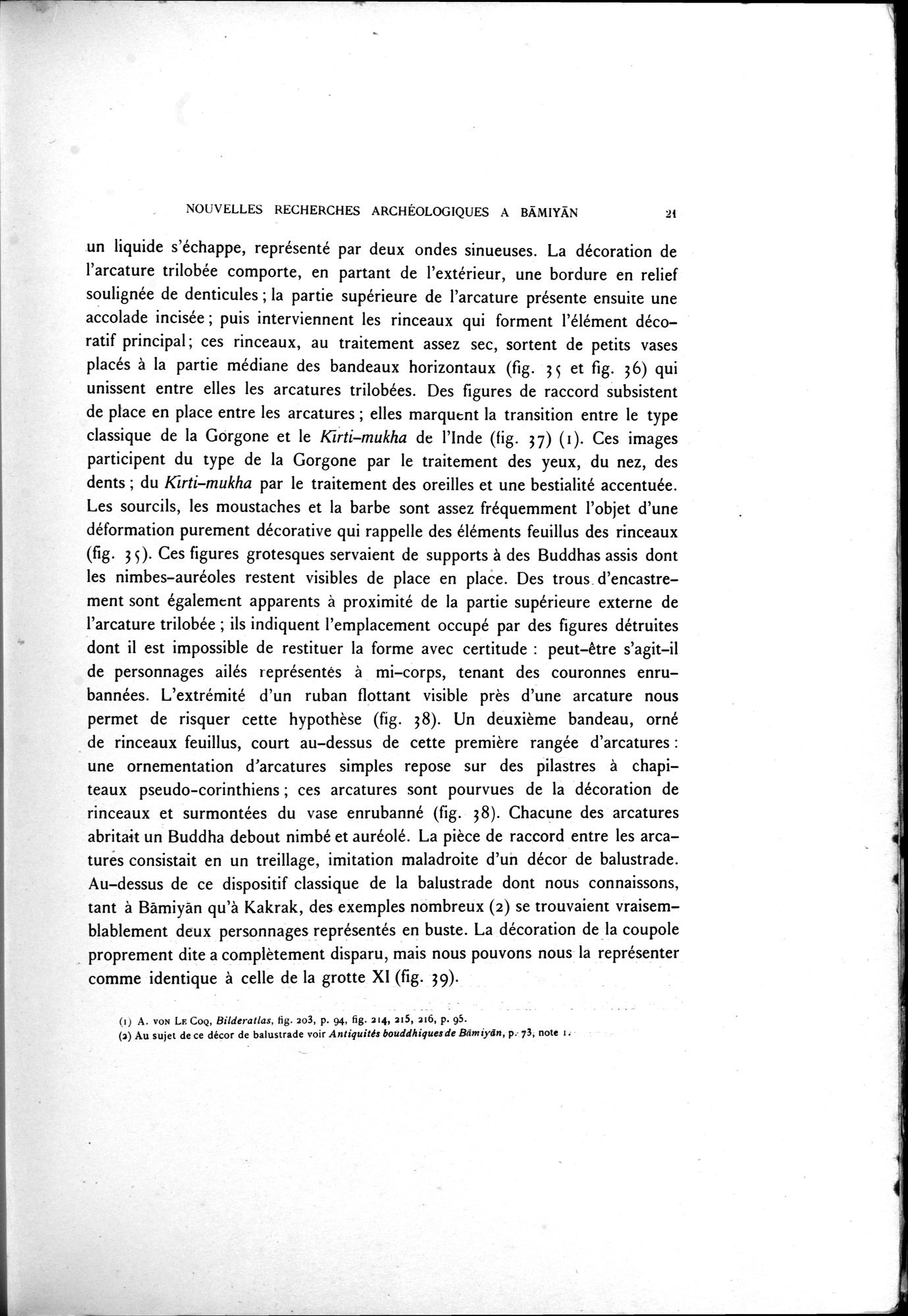 Nouvelles Recherches Archéologiques à Bāmiyān : vol.1 / 27 ページ（白黒高解像度画像）