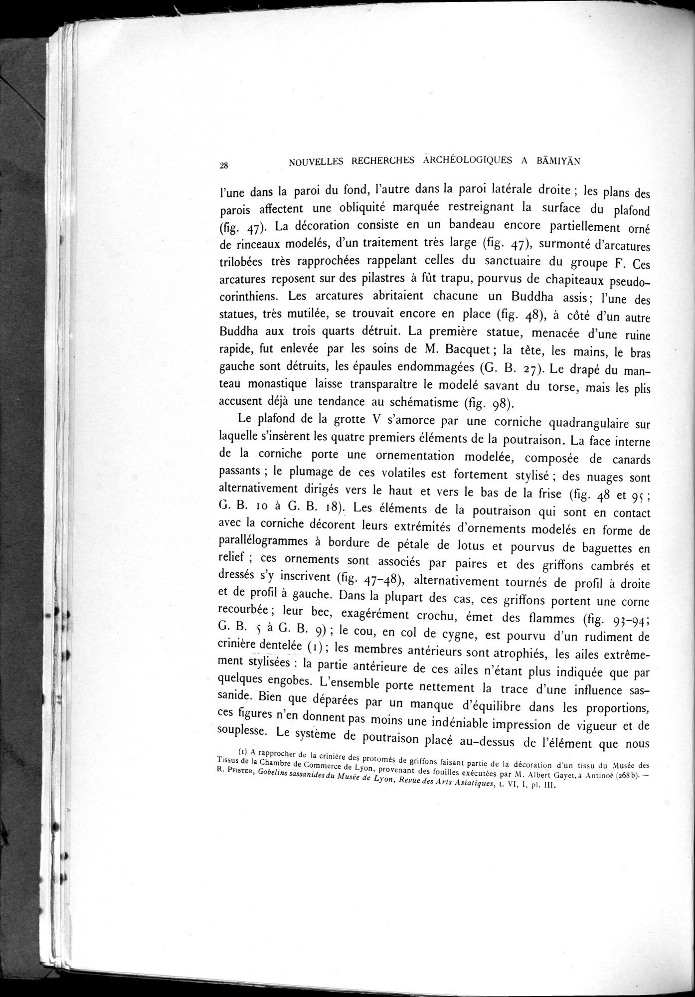 Nouvelles Recherches Archéologiques à Bāmiyān : vol.1 / 34 ページ（白黒高解像度画像）