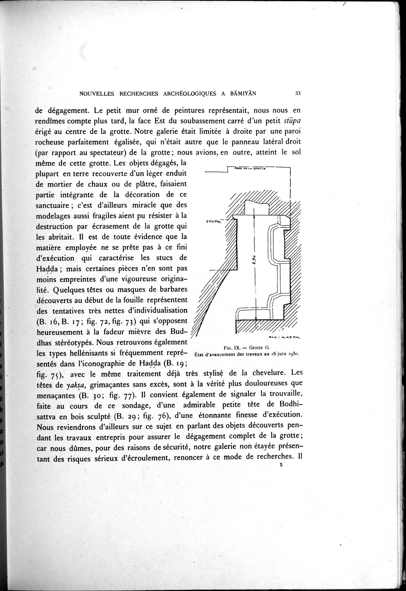 Nouvelles Recherches Archéologiques à Bāmiyān : vol.1 / 39 ページ（白黒高解像度画像）