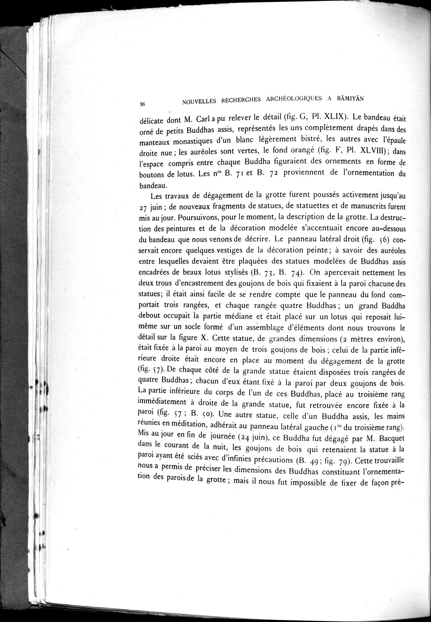 Nouvelles Recherches Archéologiques à Bāmiyān : vol.1 / Page 42 (Grayscale High Resolution Image)