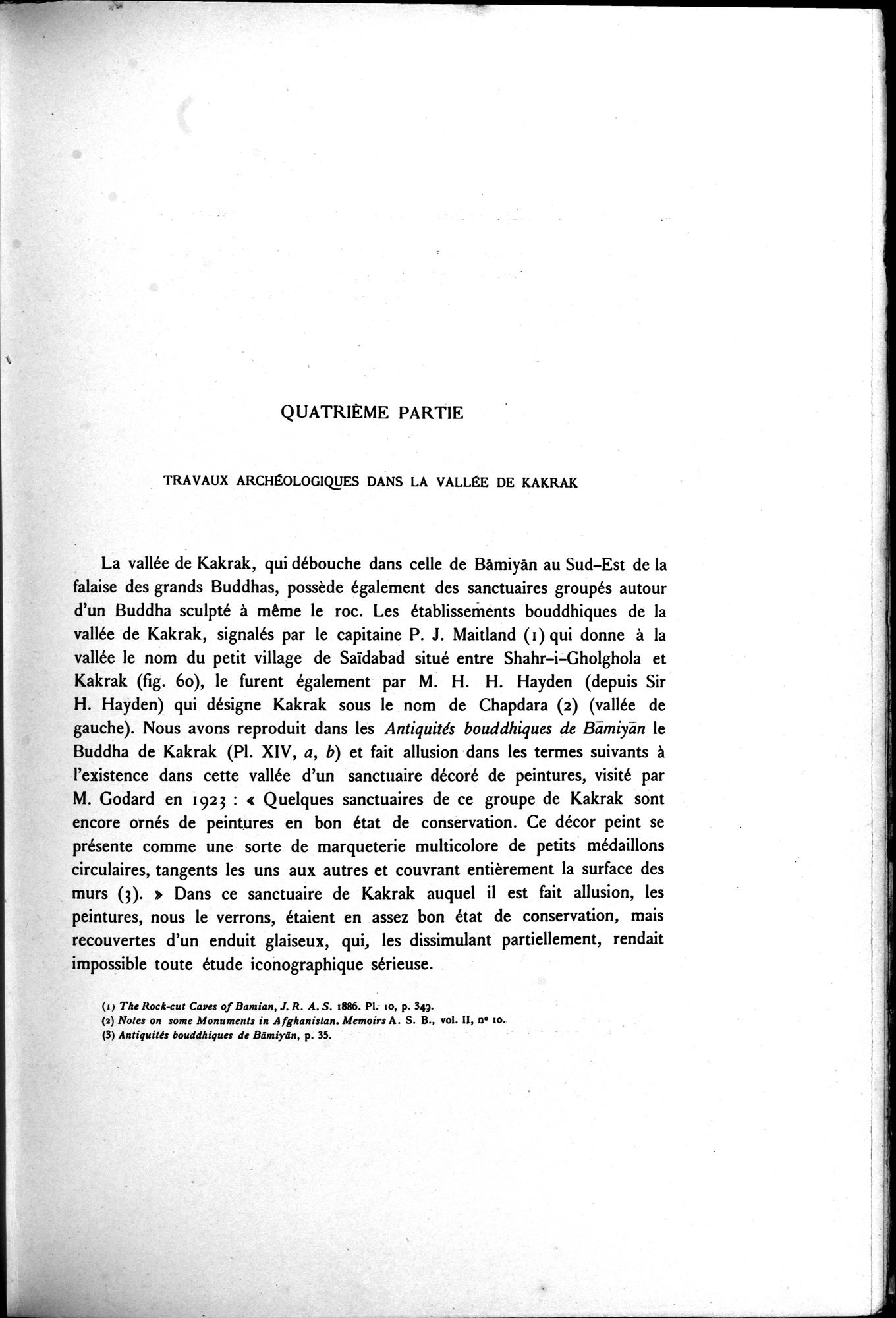 Nouvelles Recherches Archéologiques à Bāmiyān : vol.1 / 45 ページ（白黒高解像度画像）