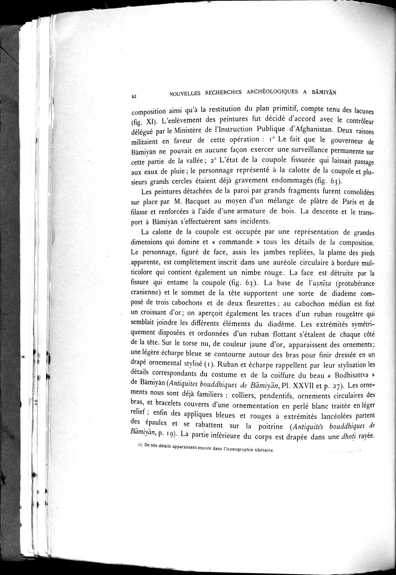 Nouvelles Recherches Archéologiques à Bāmiyān : vol.1 / 48 ページ（白黒高解像度画像）