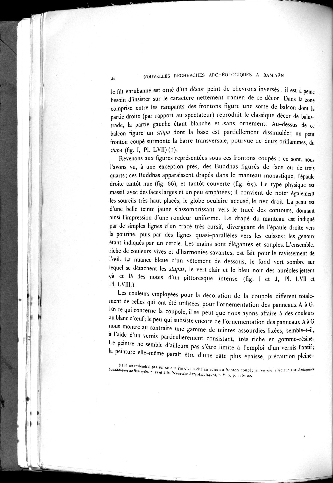 Nouvelles Recherches Archéologiques à Bāmiyān : vol.1 / 50 ページ（白黒高解像度画像）