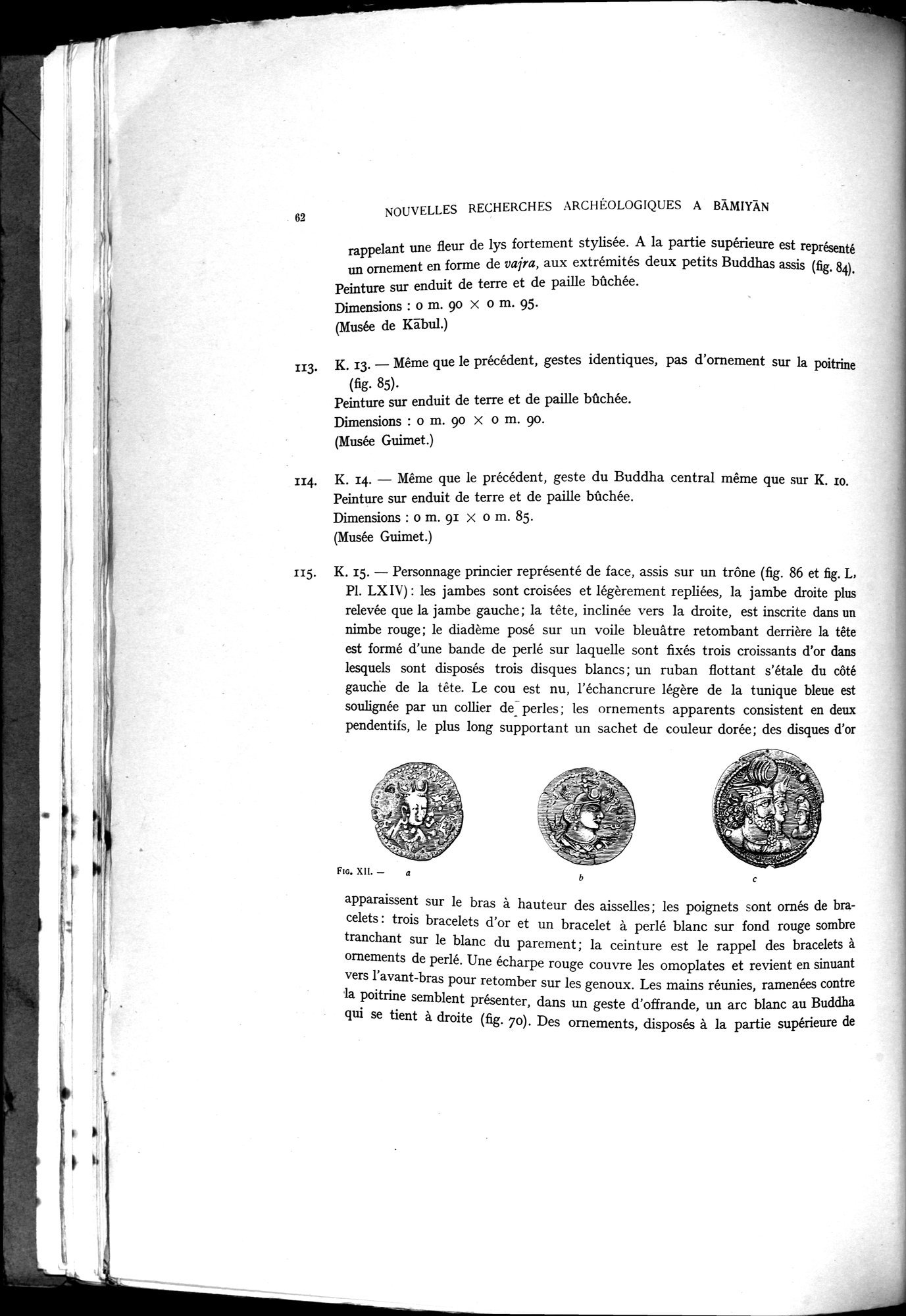 Nouvelles Recherches Archéologiques à Bāmiyān : vol.1 / 68 ページ（白黒高解像度画像）