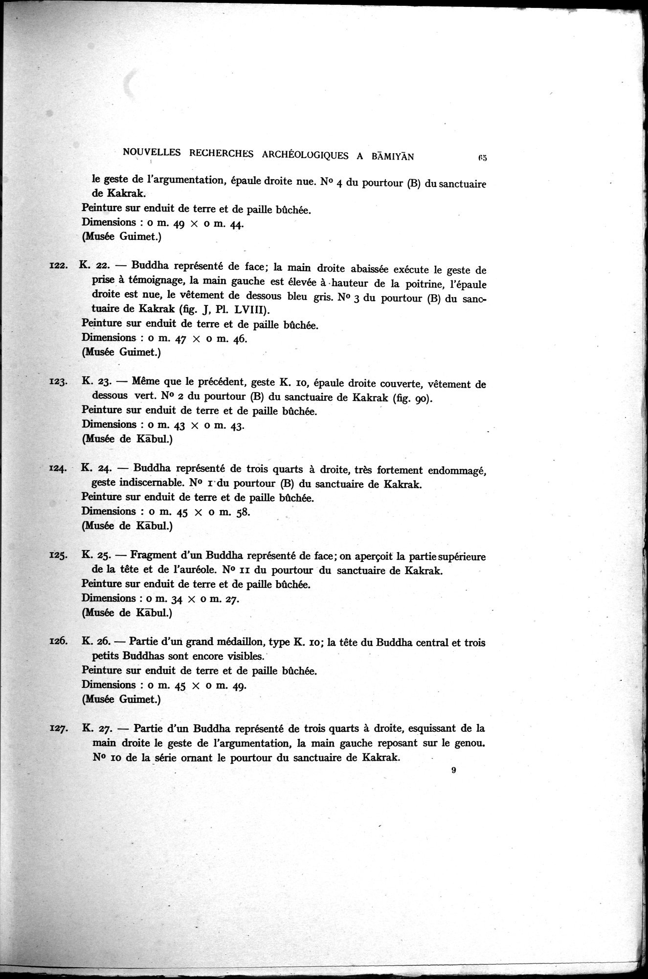 Nouvelles Recherches Archéologiques à Bāmiyān : vol.1 / 71 ページ（白黒高解像度画像）