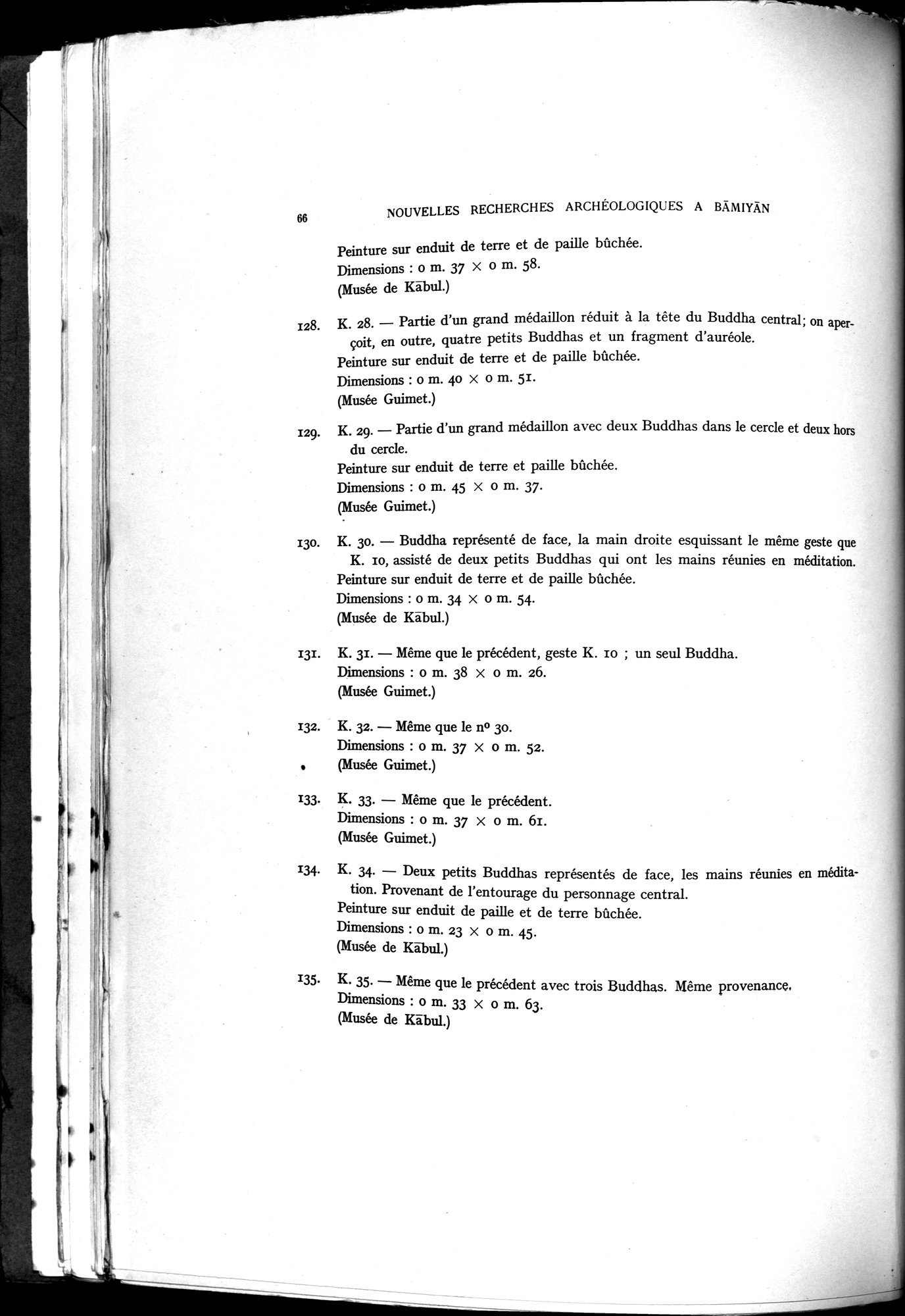 Nouvelles Recherches Archéologiques à Bāmiyān : vol.1 / 72 ページ（白黒高解像度画像）