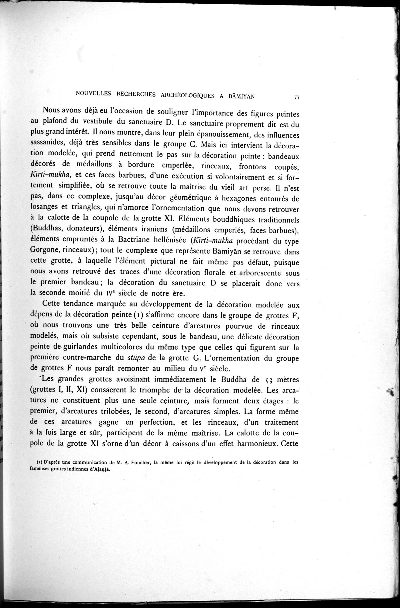 Nouvelles Recherches Archéologiques à Bāmiyān : vol.1 / 83 ページ（白黒高解像度画像）