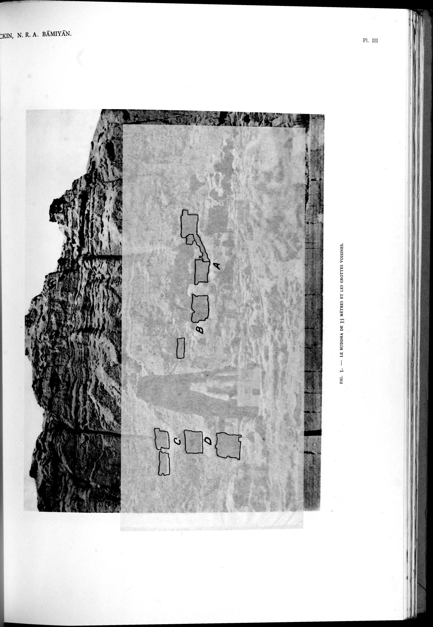 Nouvelles Recherches Archéologiques à Bāmiyān : vol.1 / 103 ページ（白黒高解像度画像）