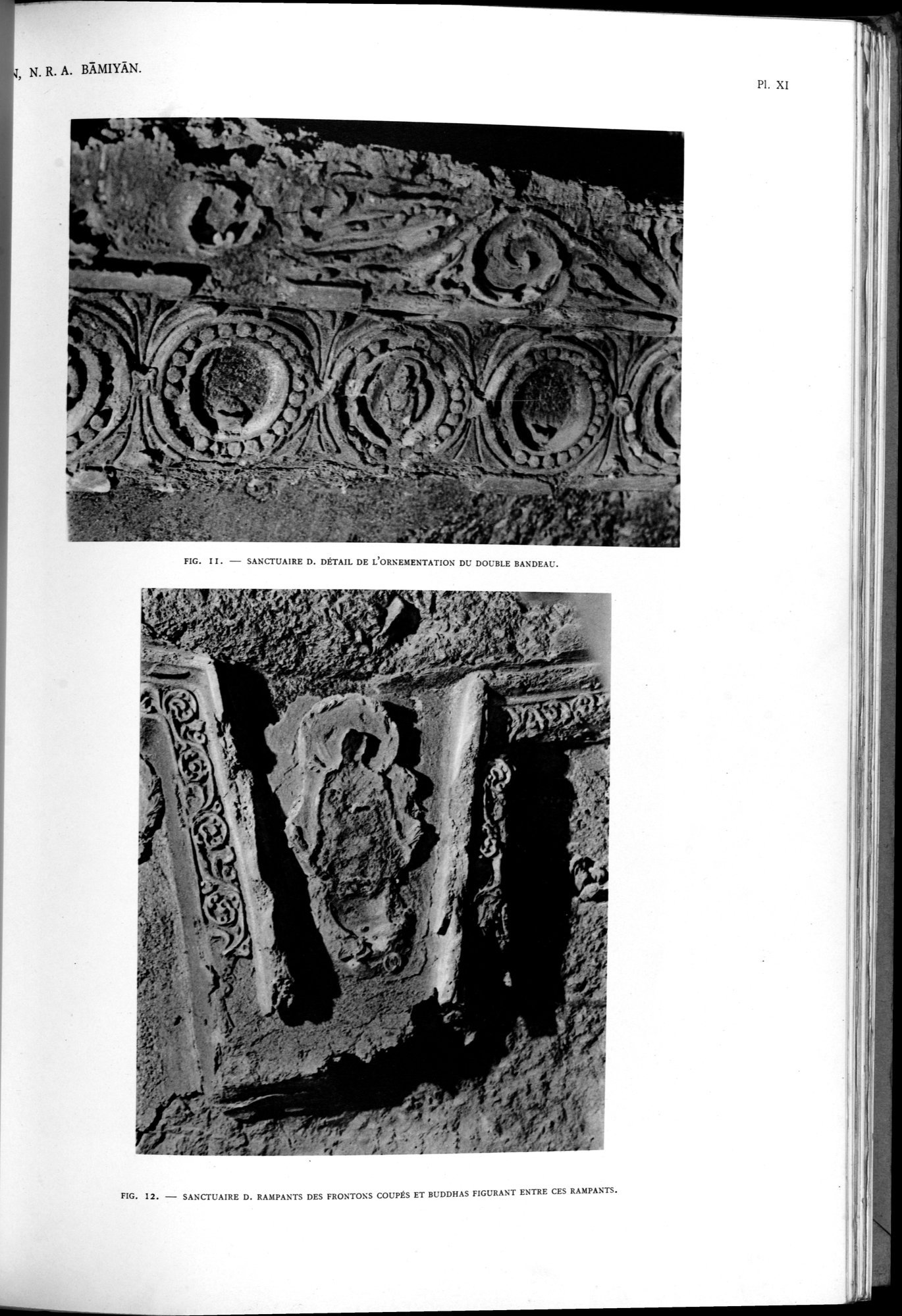 Nouvelles Recherches Archéologiques à Bāmiyān : vol.1 / 121 ページ（白黒高解像度画像）
