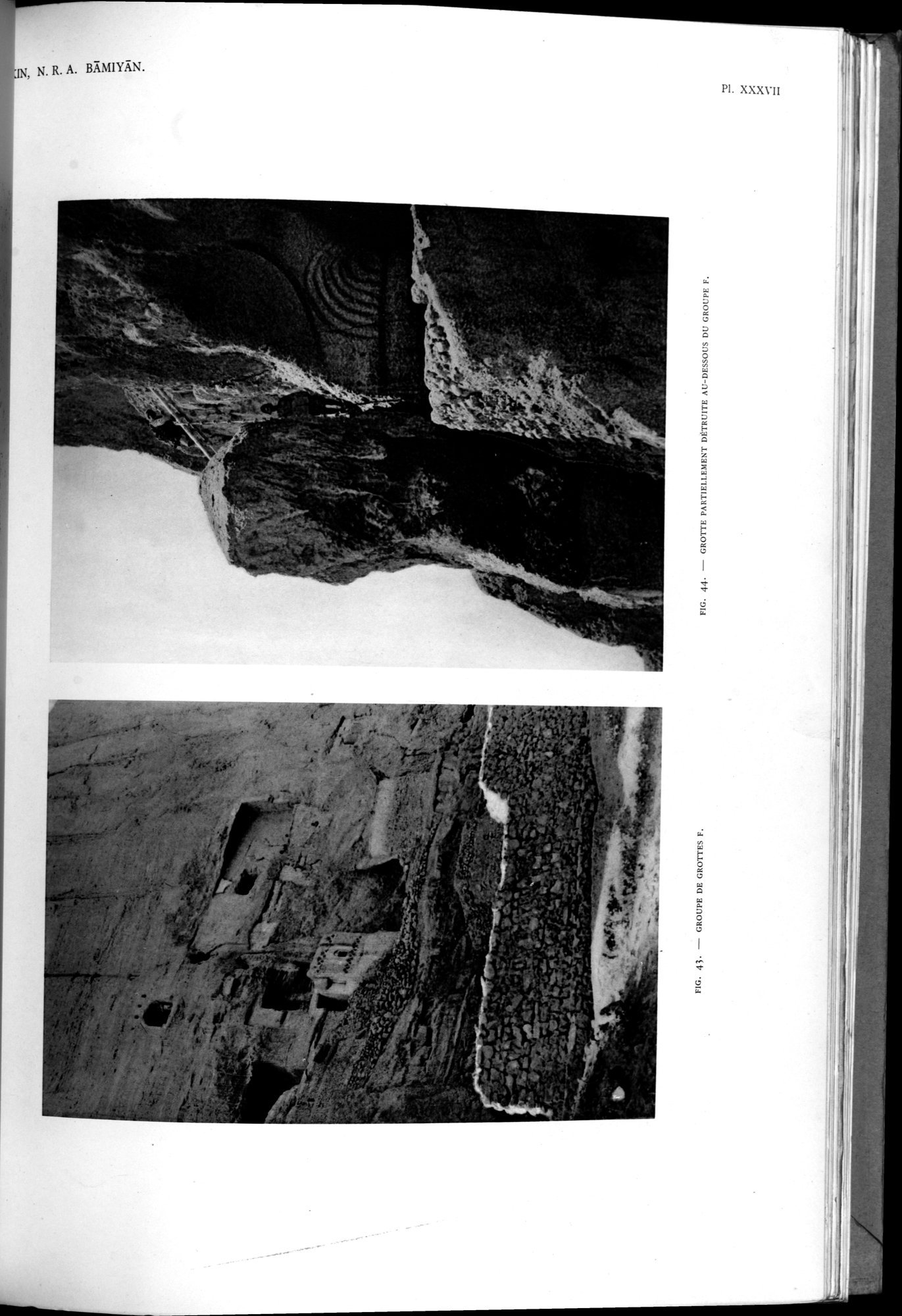 Nouvelles Recherches Archéologiques à Bāmiyān : vol.1 / 183 ページ（白黒高解像度画像）